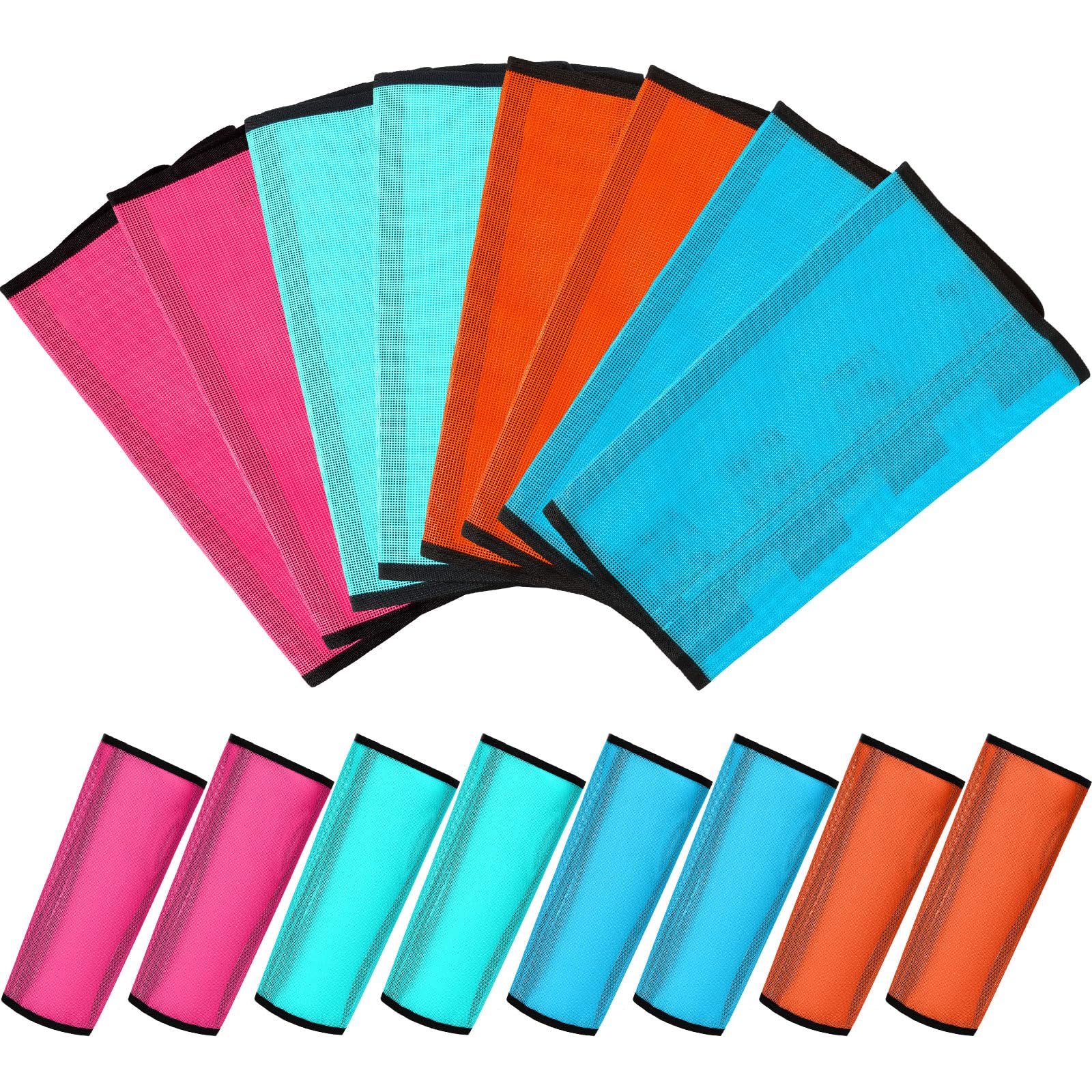 Sweetude Set Of 16 Mesh Fly Boots For Horse Breathable Mesh Horse Boots Protective Leg Wraps For Preventing Flies And Mosquitoes