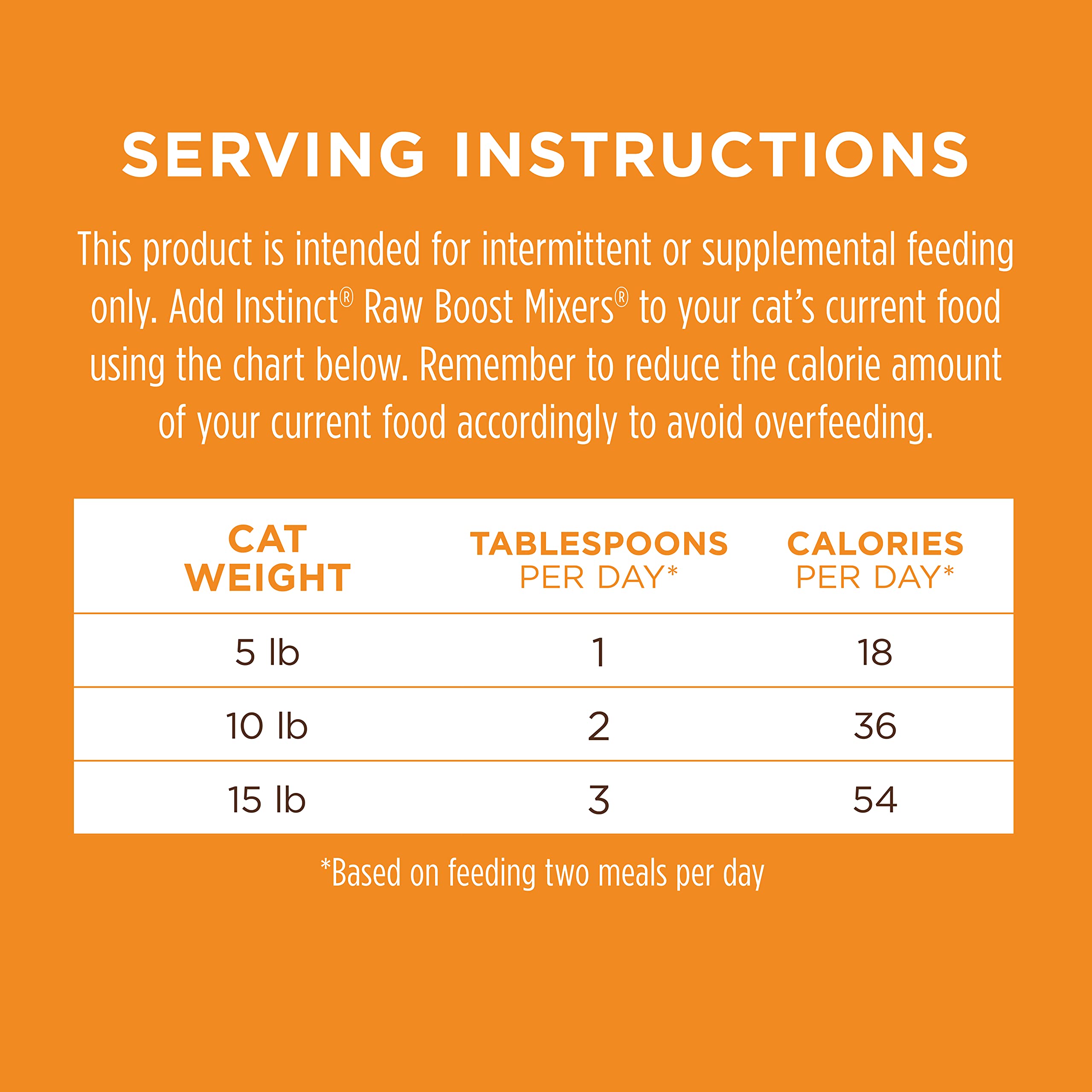 Instinct Raw Boost Mixers, Freeze Dried Cat Food Toppers with Functional Ingredients, Grain Free, Real Chicken - Digestive Healt