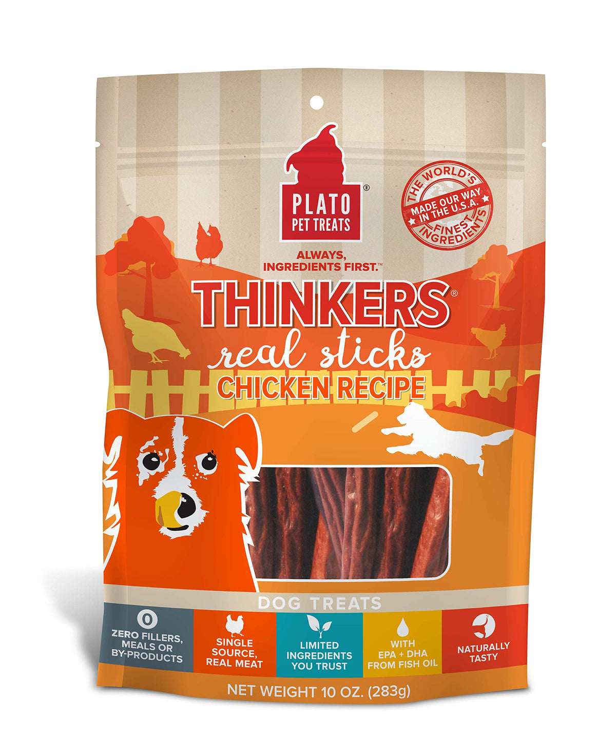 Plato Thinkers Chicken 10Oz