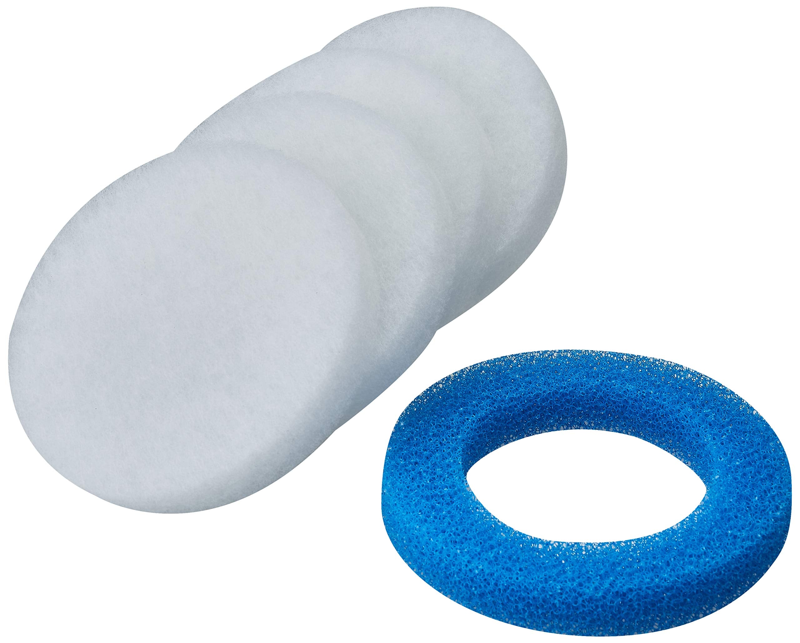 Eheim Filter Pad Set For Ecco Pro Easy Series, 1 Coarse And 4 Fine Filters,Blue,6.00 X 6.00 X 4.00 Inches