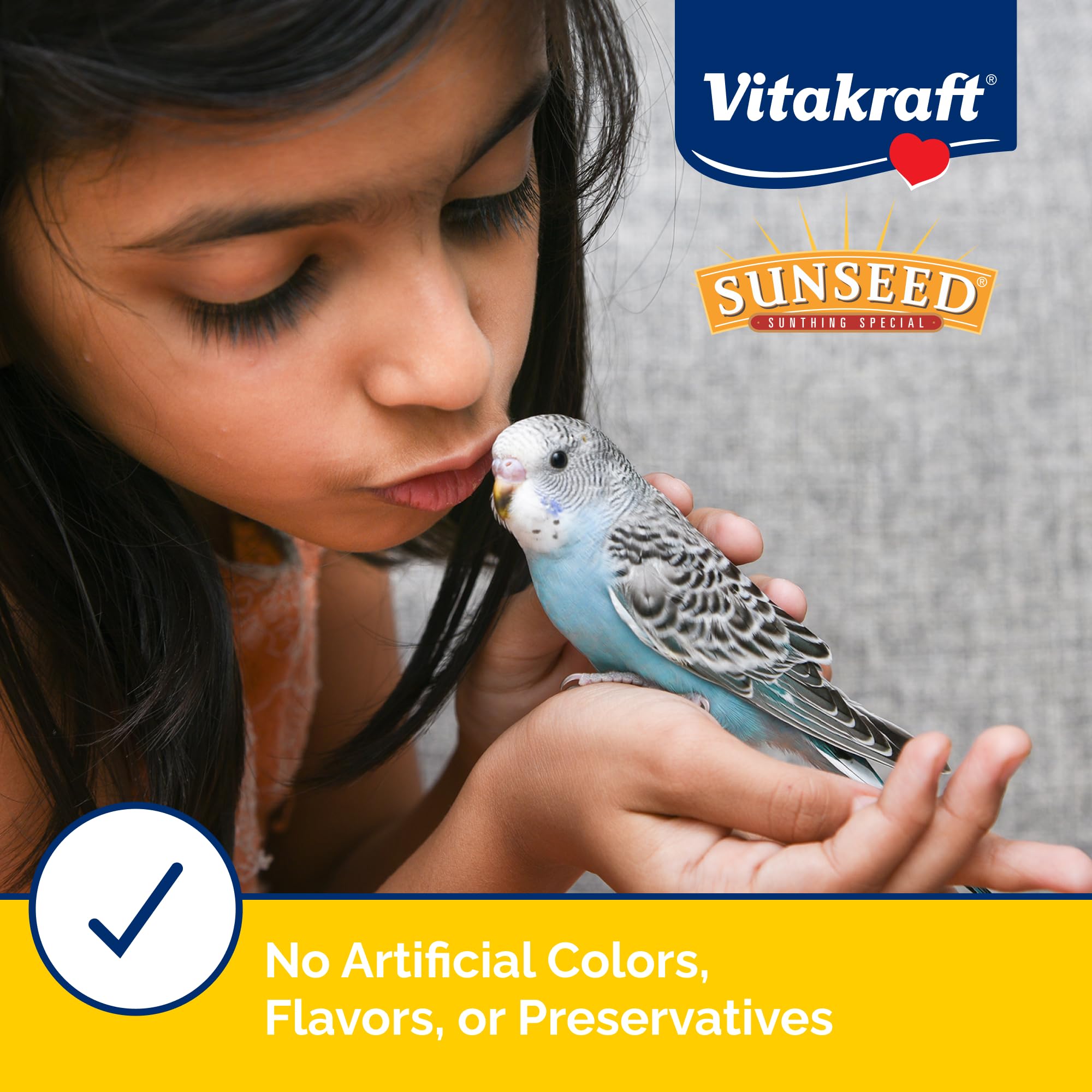 Sunseed Vita Prima Wholesome Nutrition Parakeet Food, 2 LBS