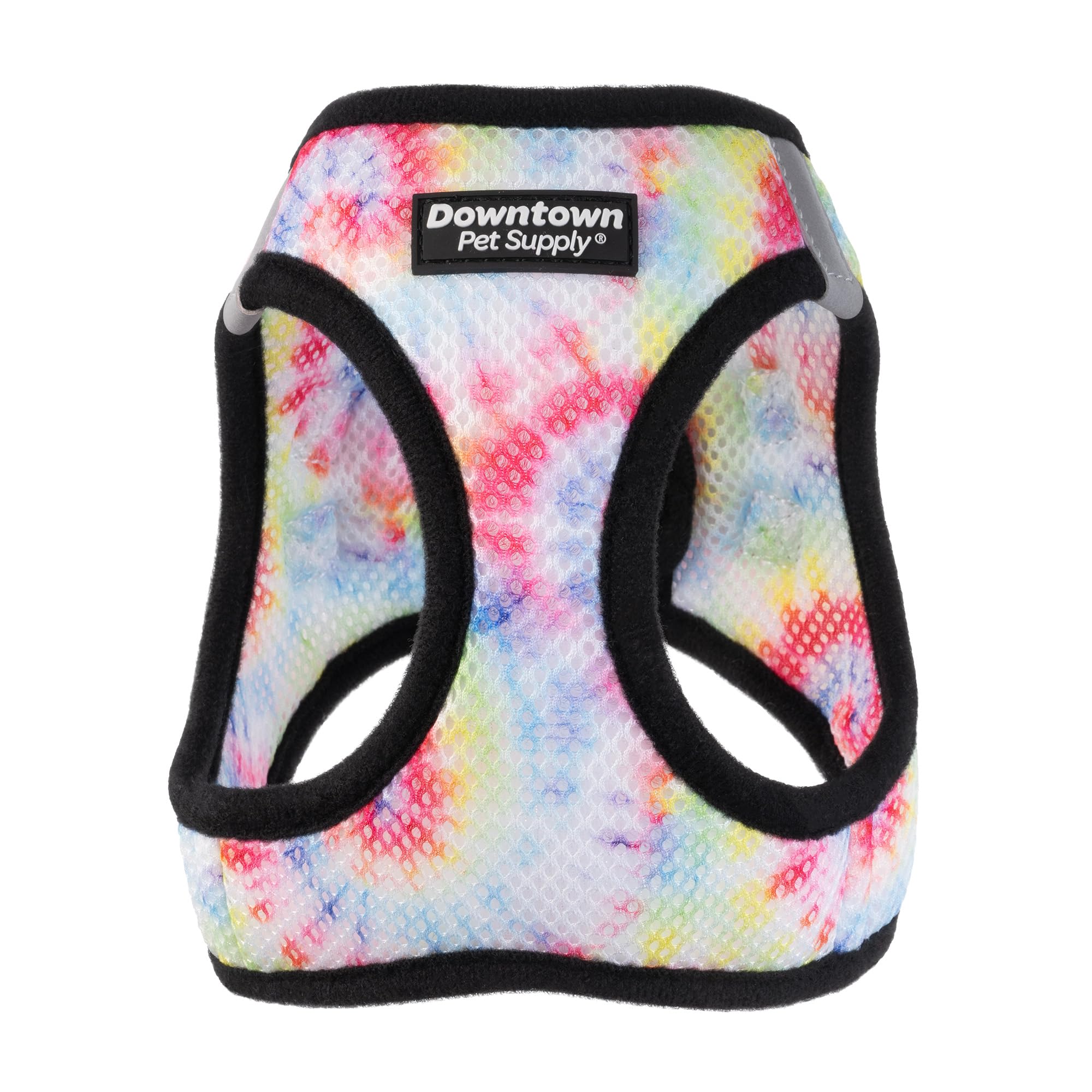 Downtown Pet Supply Step In Dog Harness For Small Dogs No Pull, Small, Tie Dye Traditional - Adjustable Harness With Padded Mesh