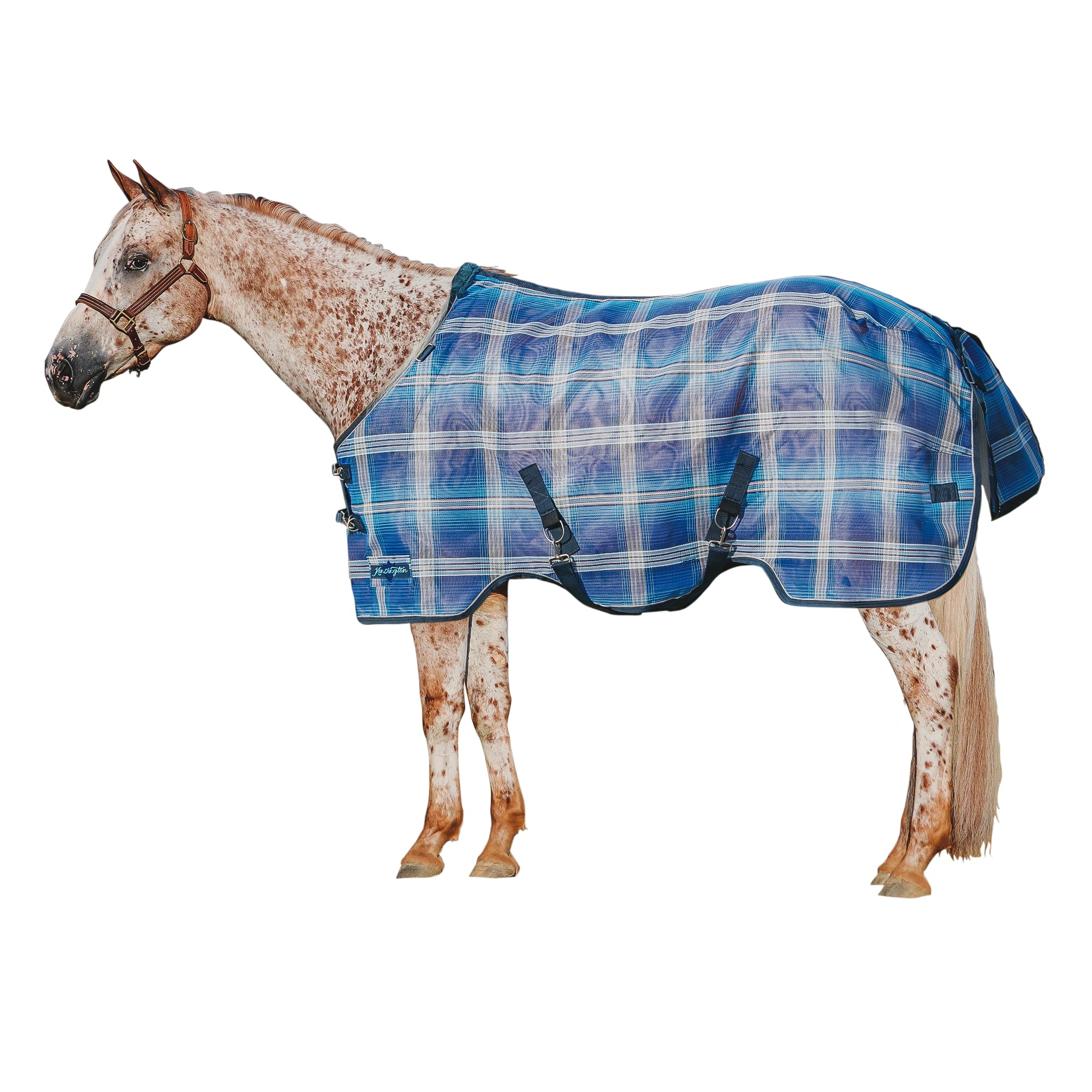 Kensington Breathable And Uv Protective Sheet Surefit All Season Protection For Horse - 63'', Kentucky Blue