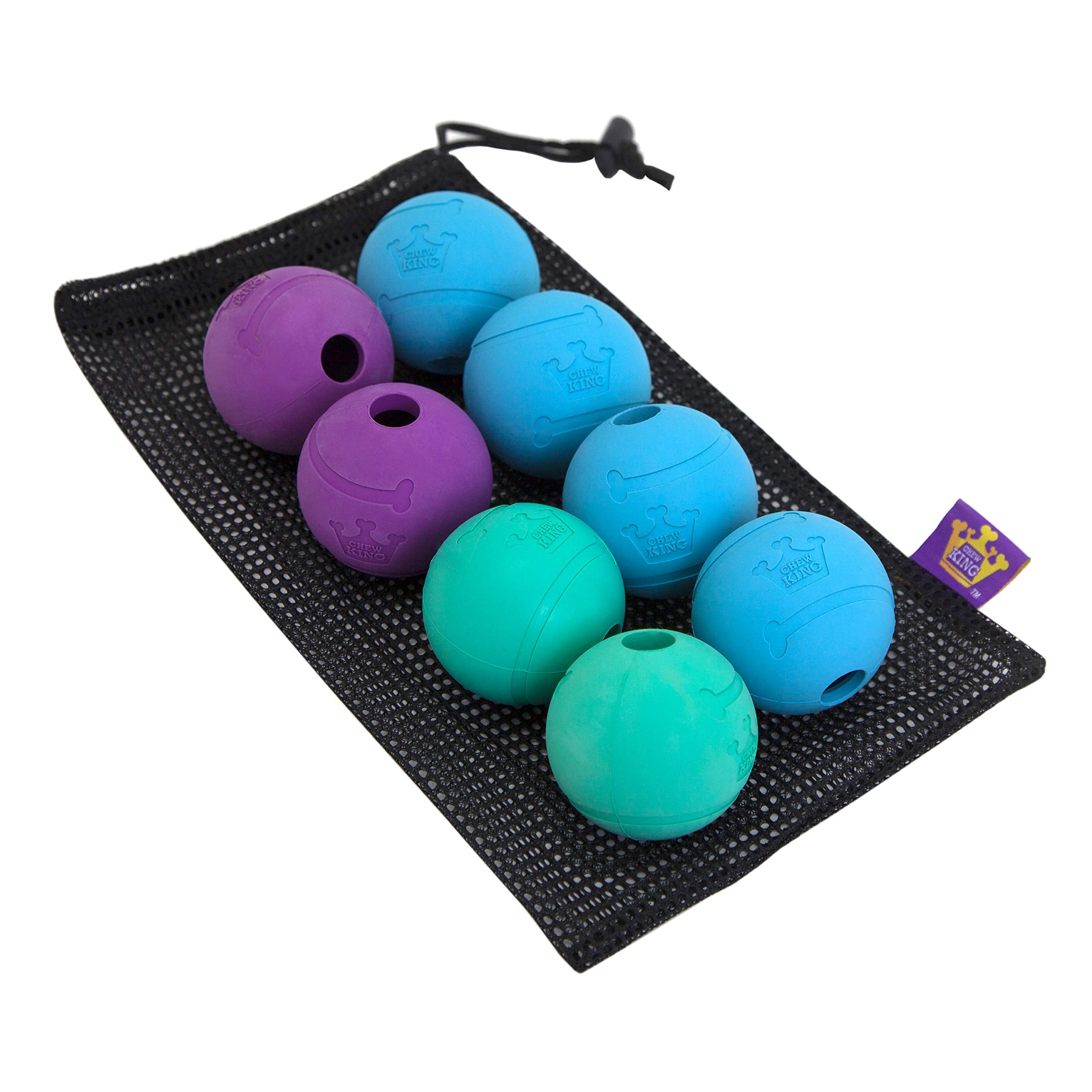 Chew King Dog Fetch Balls For All Breed Sizes