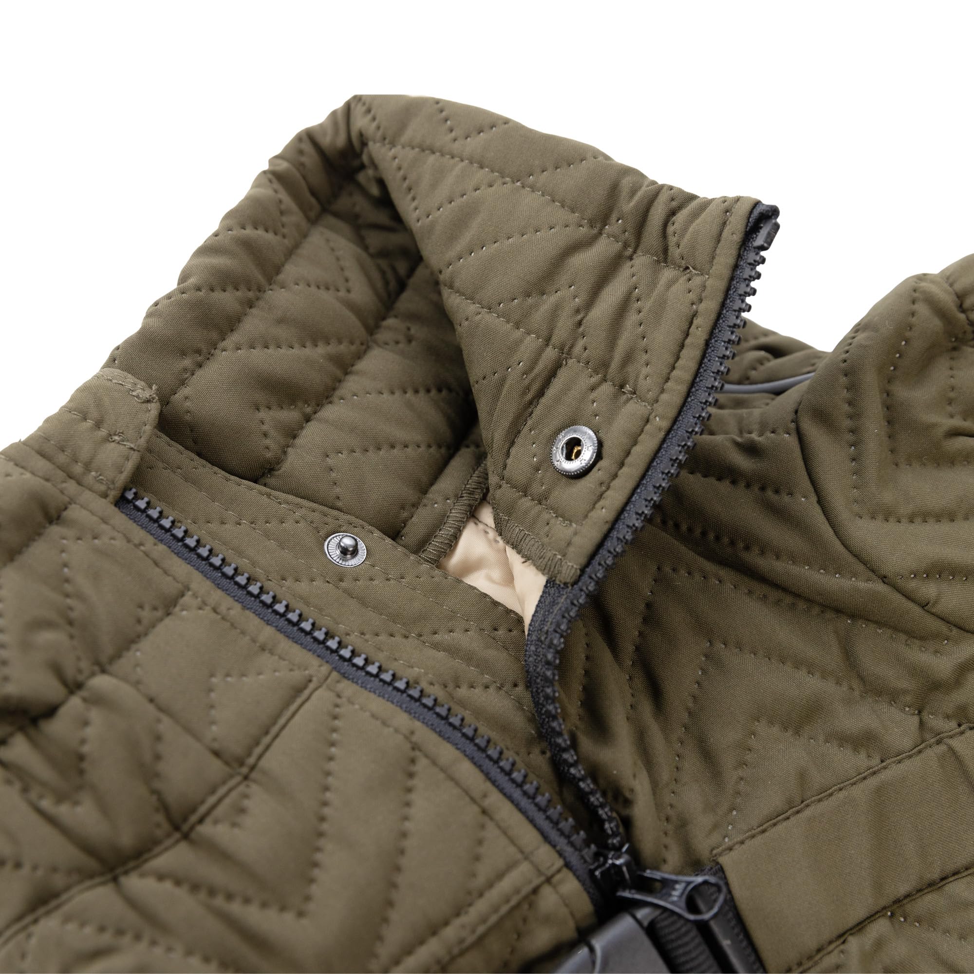 Lovelonglong Warm Dog Coat Double Layers Vest, 4 Legs Covered Windproof Waterproof Reflective Outdoor Skating Costume For Corgis