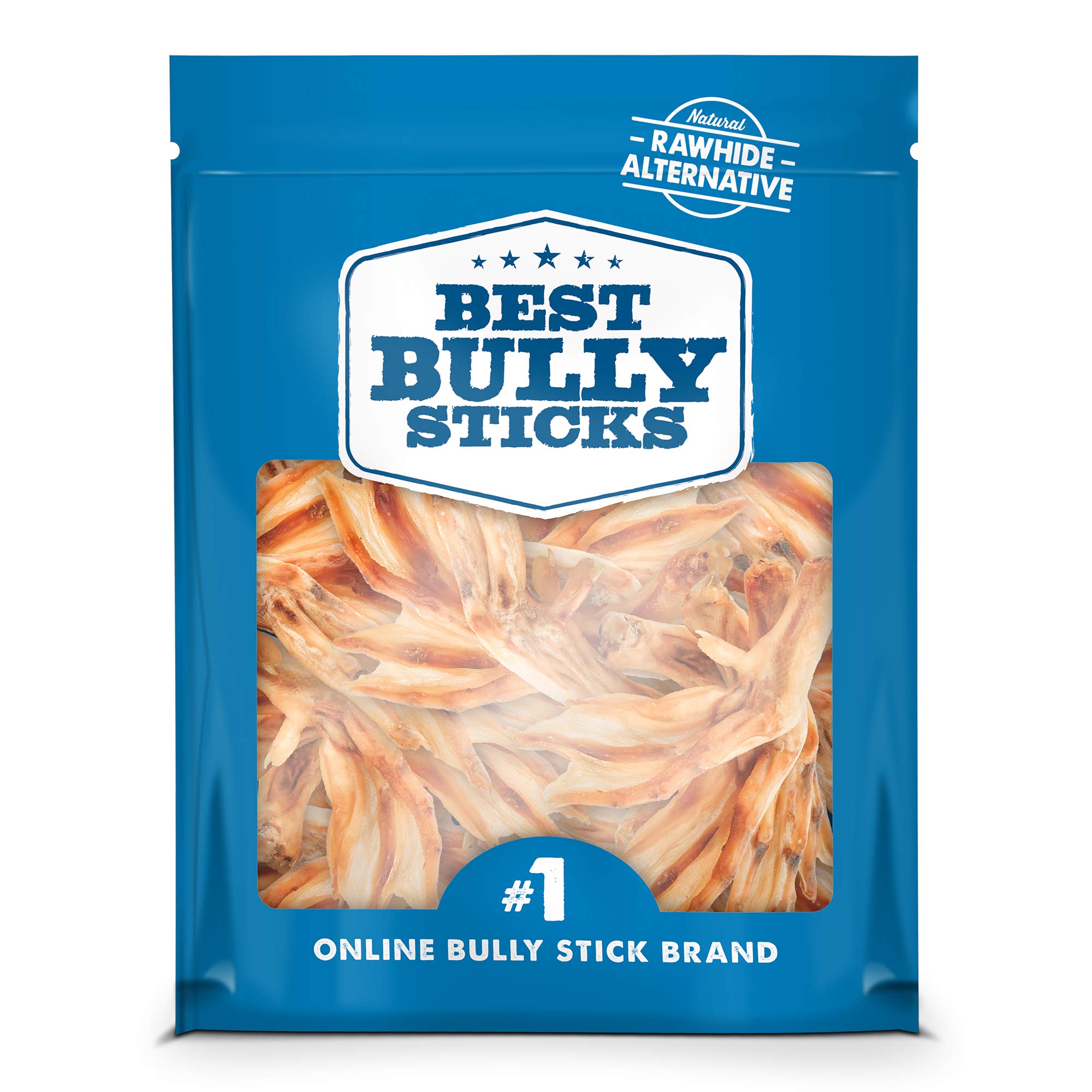 Best Bully Sticks Duck Feet - 30 Count (Pack of 1) - All-Natural, Single-Ingredient, Easily Digestible, Supports HIPS and Joints
