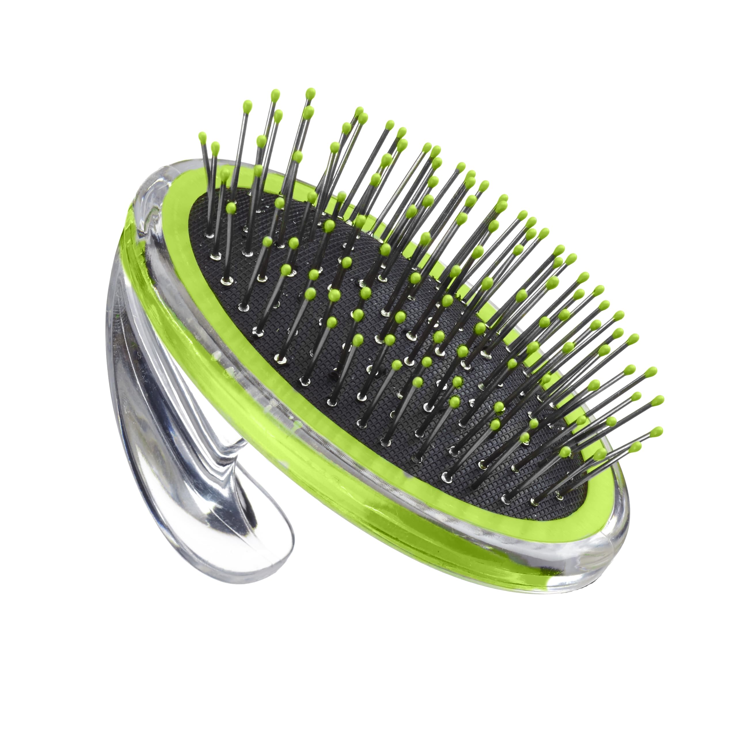 Conairpro Dog & Cat Pet Brush With Ergonomic Pet-It Design, Dog Brush For Shedding, Metal Pin, Yellow