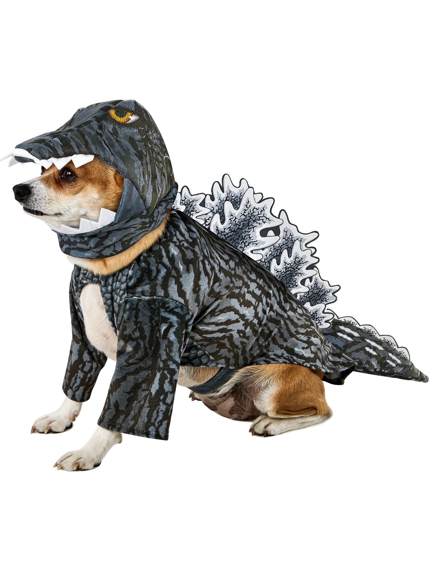 Rubies Godzilla Pet Costume And Headpiece, As Shown, X-Large