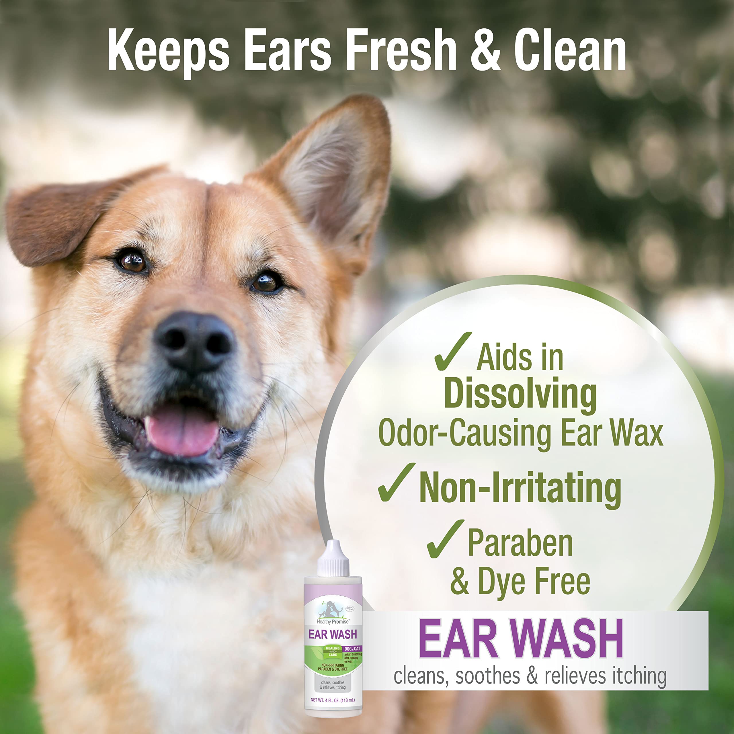 Four Paws Anti-Itch Ear Wash - 4 Oz.