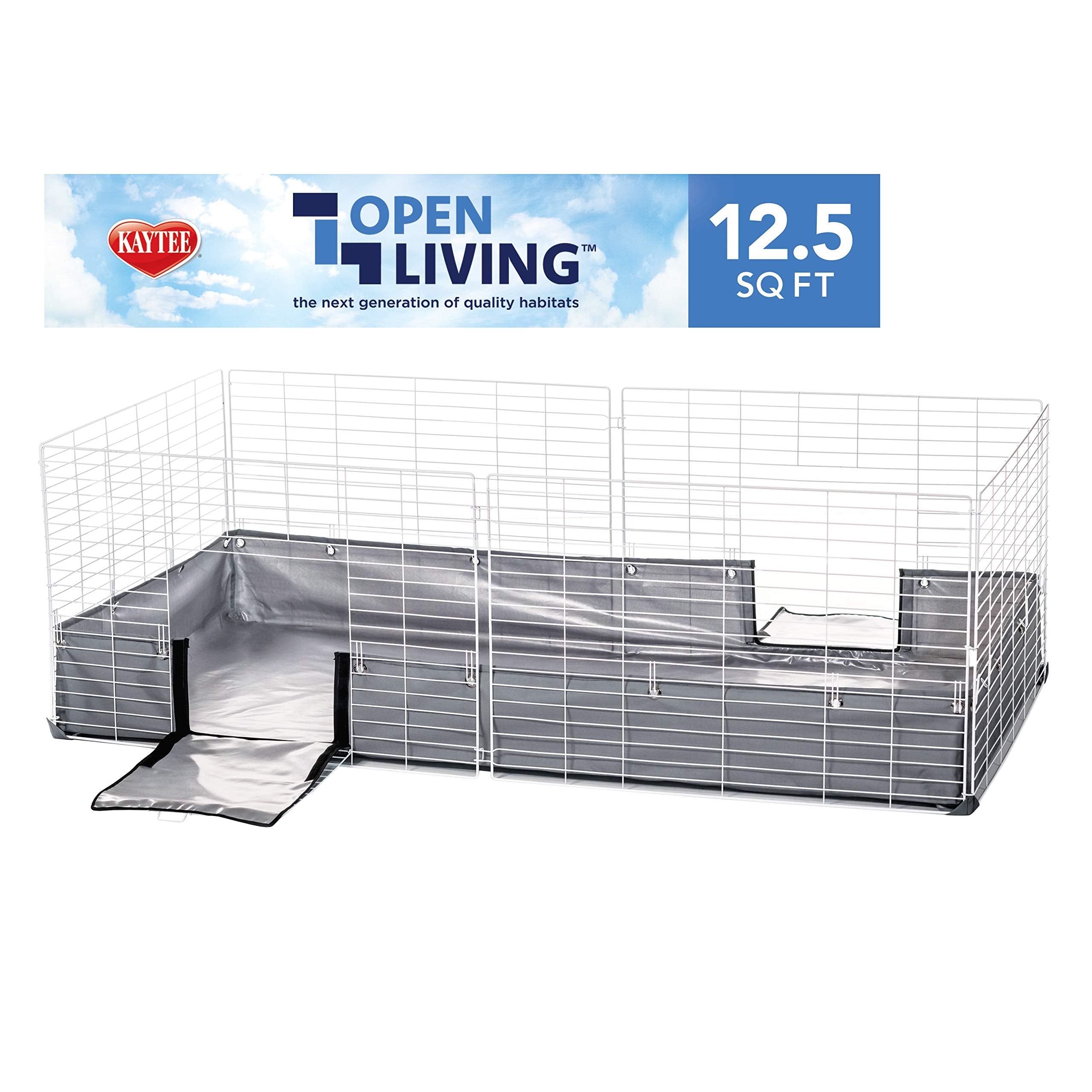 Kaytee Open Living Pet Guinea Pig Or Rabbit Habitat, 60' X 30'
