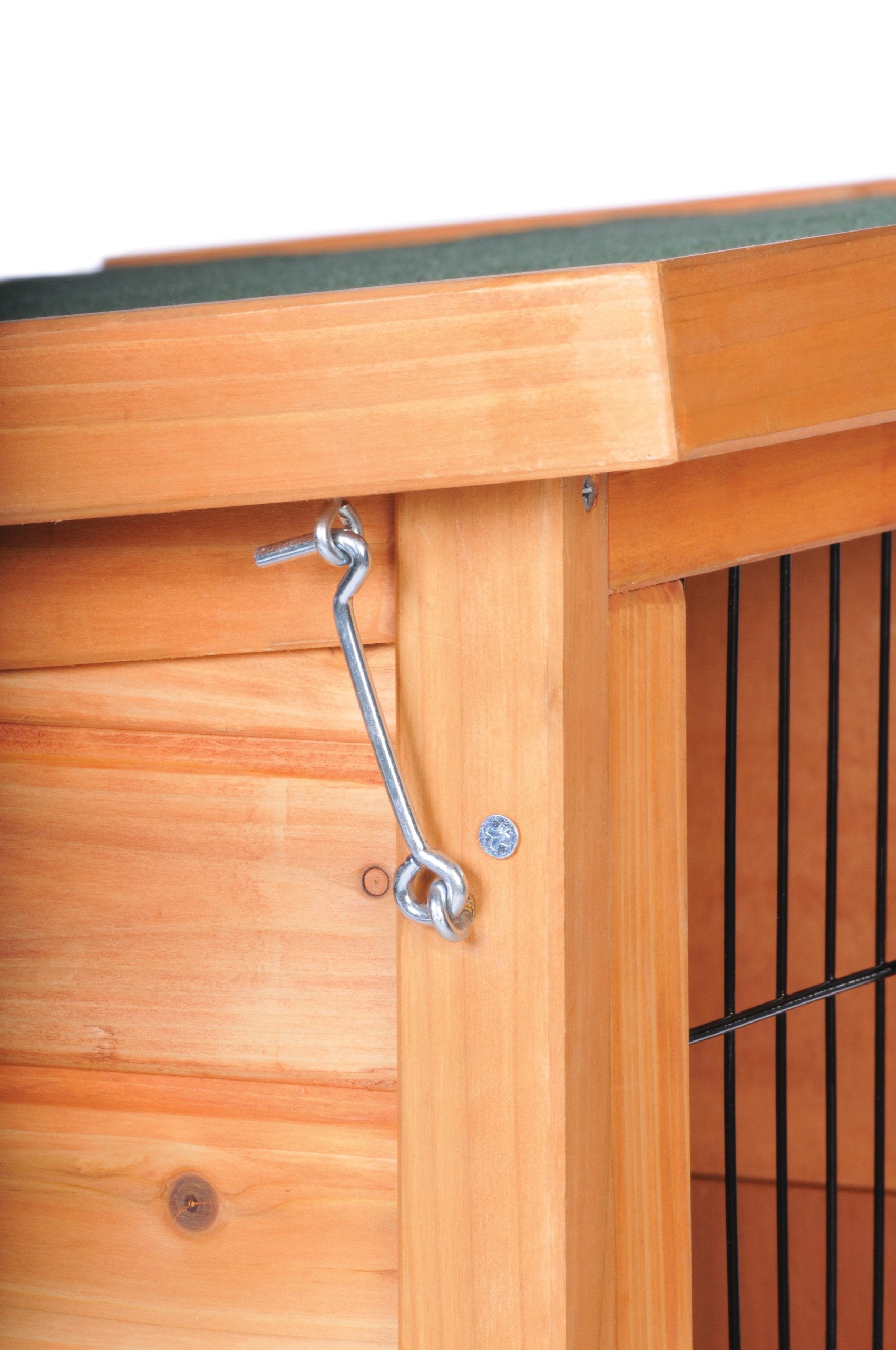 Prevue Hendryx, Stained Wood Prevue Pet Products Small 460 Rabbit Hutch, 36.0' L X 24.0' W X 35.5' H