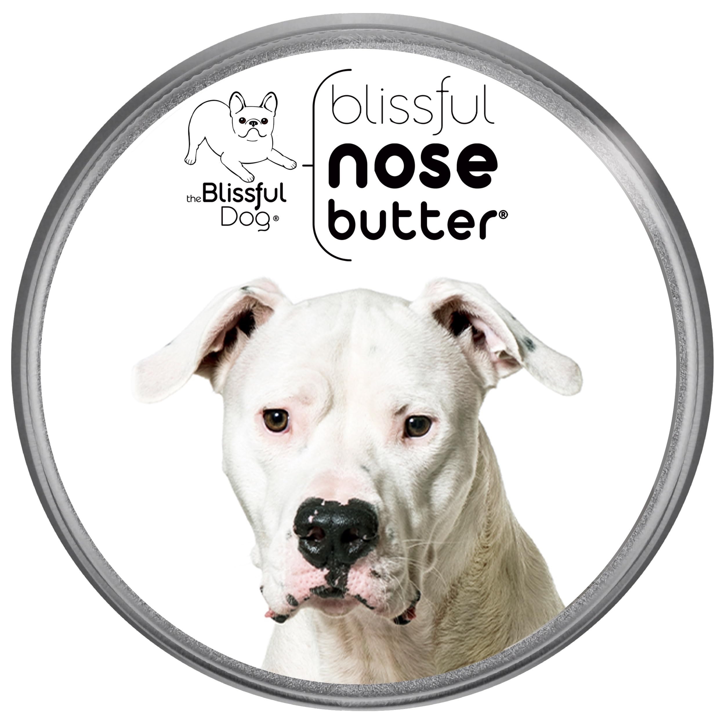 The Blissful Dog Dogo Argentino Unscented Nose Butter - Dog Nose Butter, 2 Ounce