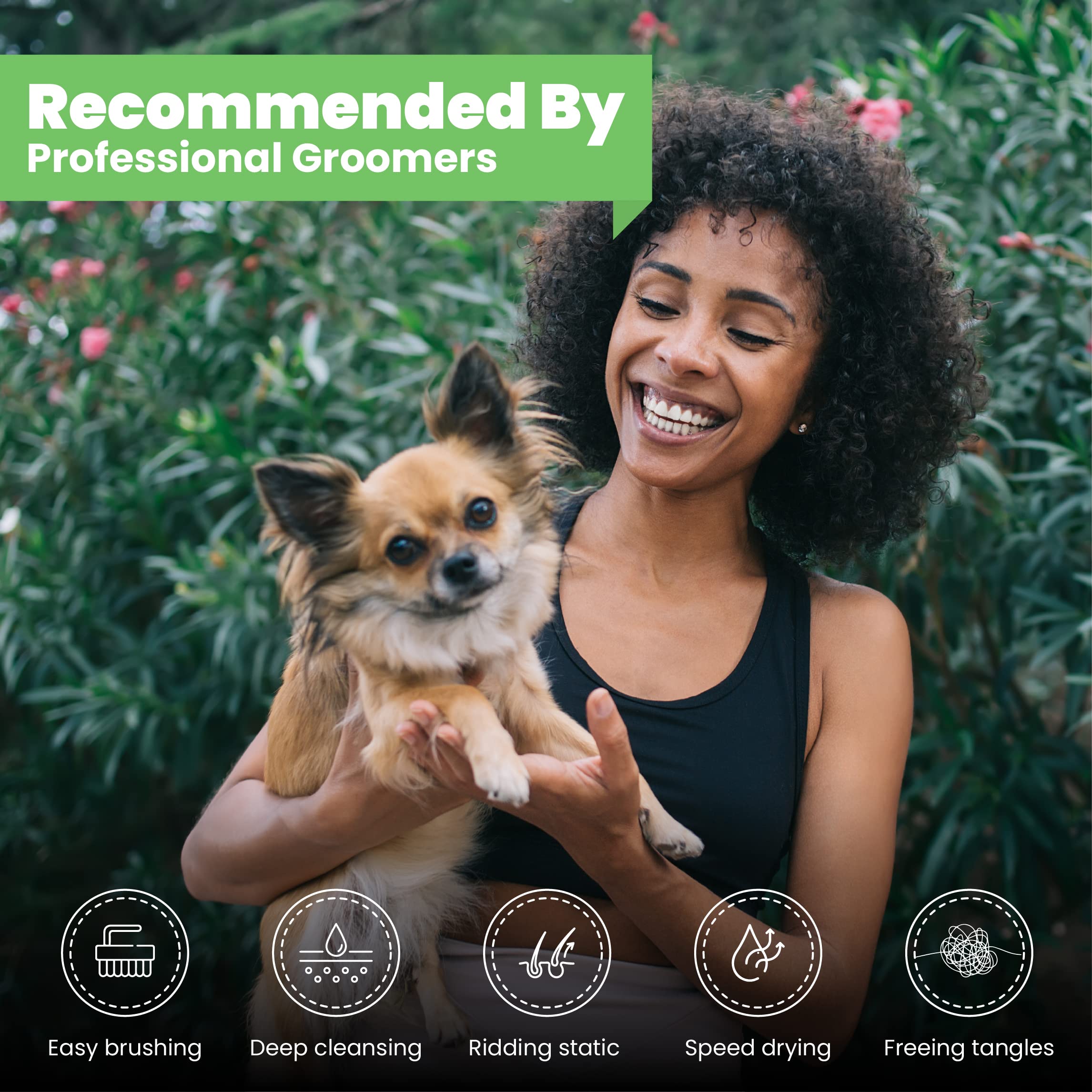 Best Shot Scentament Spa Botanical Body Spray, Body Spray Conditioner For Pets, Cat And Dog Cologne Spray, Sweet Pea, 8 Oz