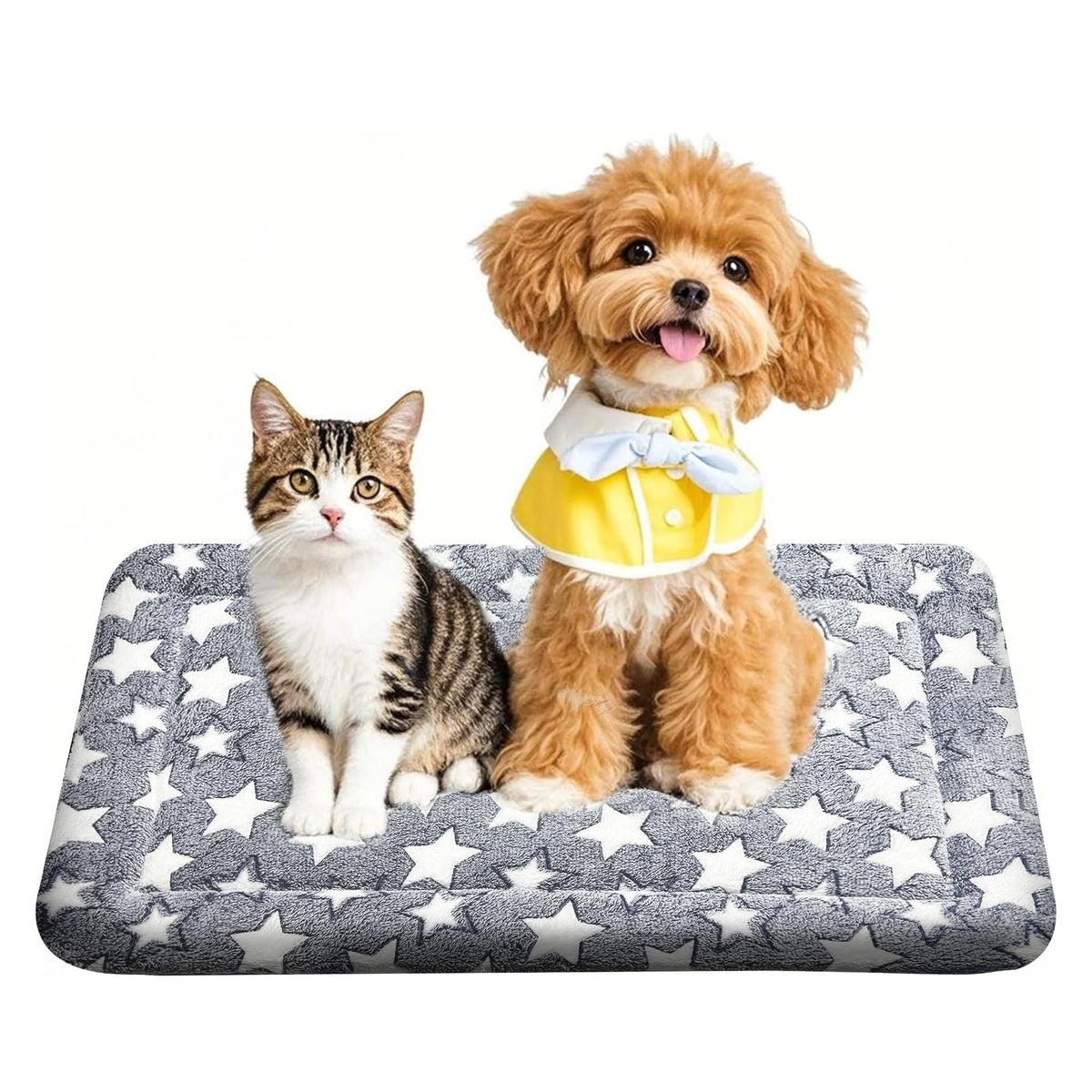 Dog Bed Mat For Crates, Kennels & Cages - Washable, Durable & Cute Dog Mat Bed