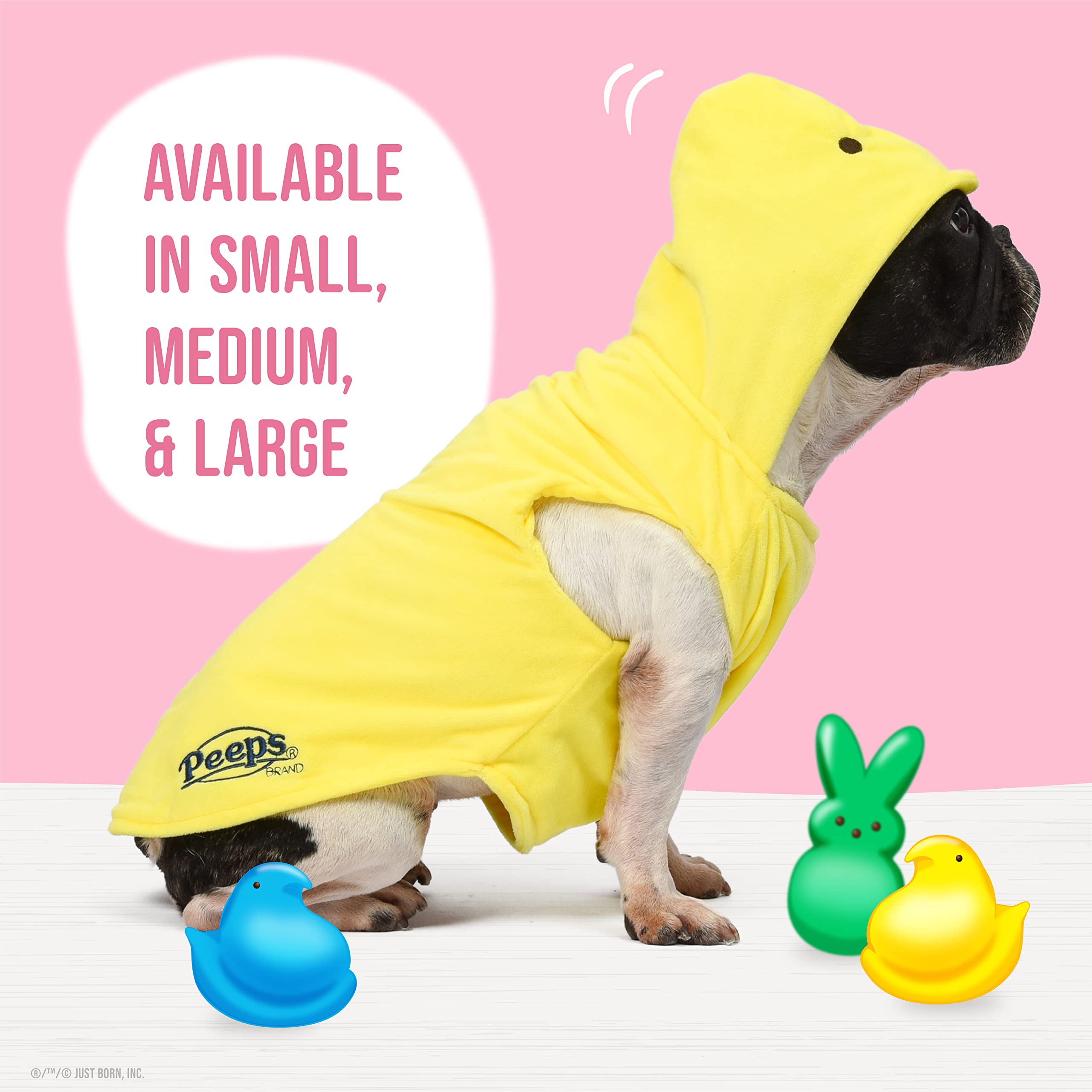 Peeps For Pets Chick Costume For Dogs, Small | Halloween And Easter Costume For Small Dogs | Cute Dog Costumes | Please See Sizi