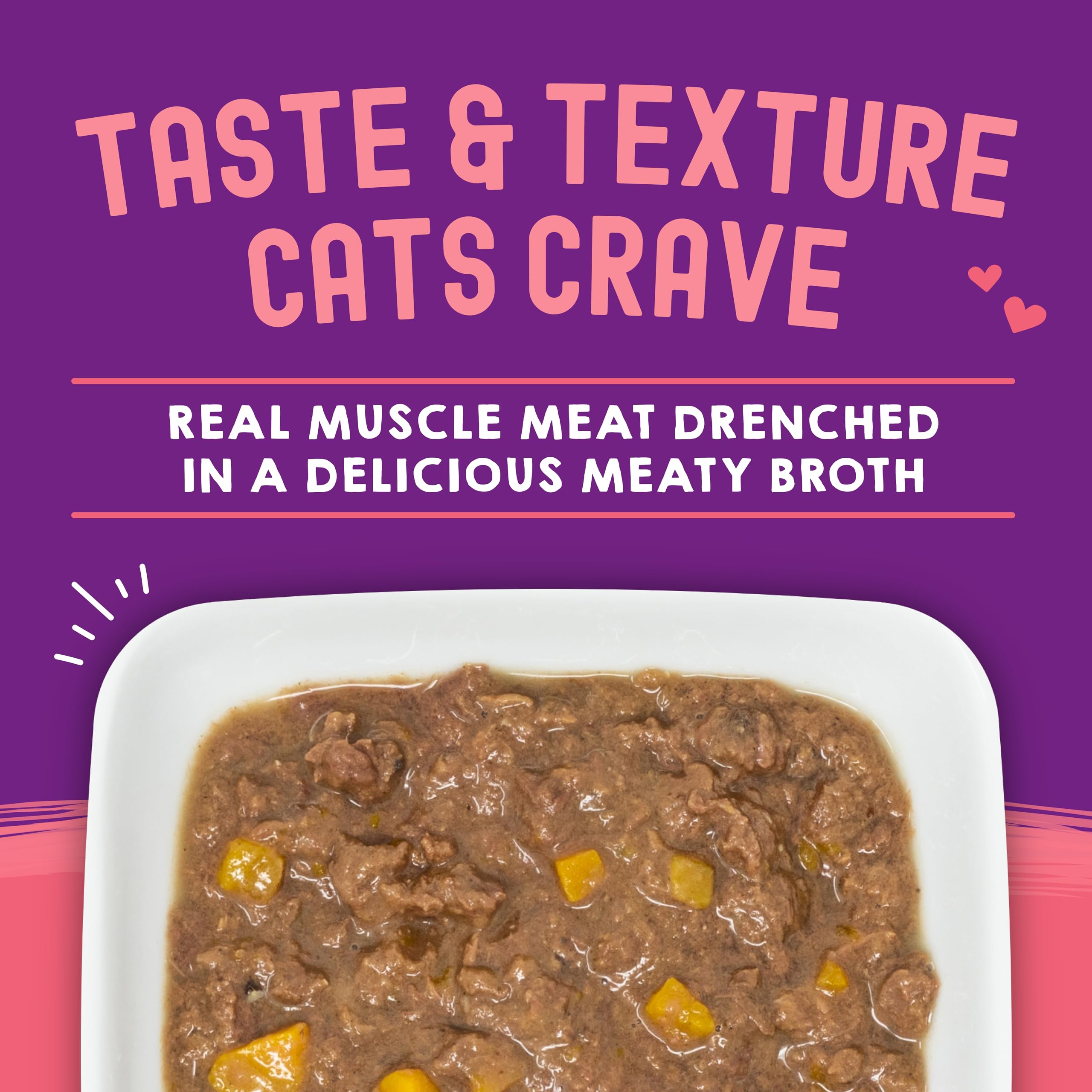 Stella & Chewys Carnivore Cravings Wet Cat Food - Premium Pouches - Grain Free, High Protein Tuna & Pumpkin - Perfect For Picky