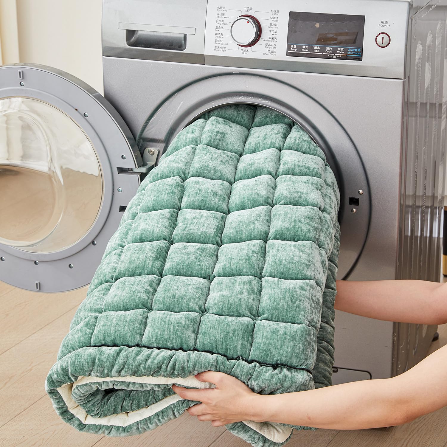 Aeeishomereform Backseat Pet Bed Mat, Plaid Dog Bed For Car Back Seat, Furry Couch Covers For Loveseats, Non-Slip Travel Dog Bed