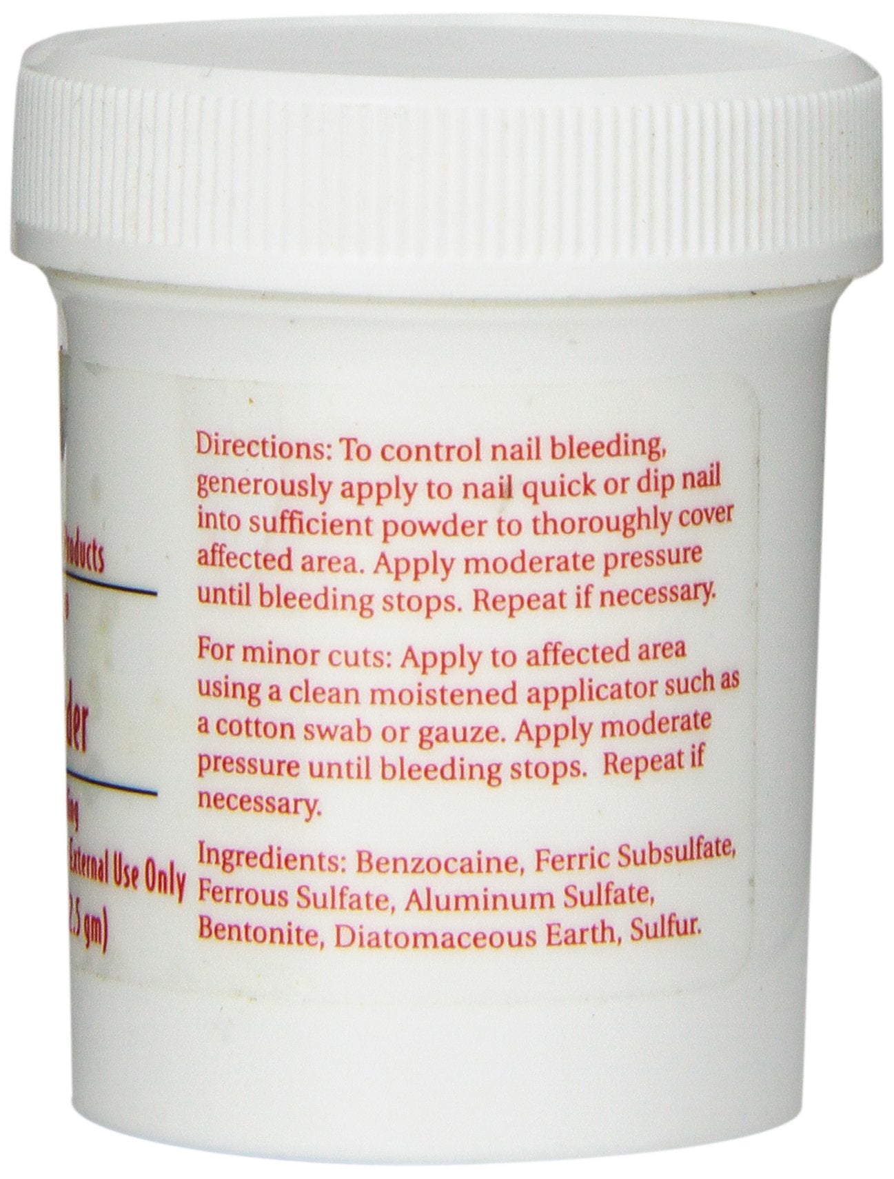 Top Performance Medistyp Pet Styptic Powder With Benzocaine, 1-1/2-Ounce,White