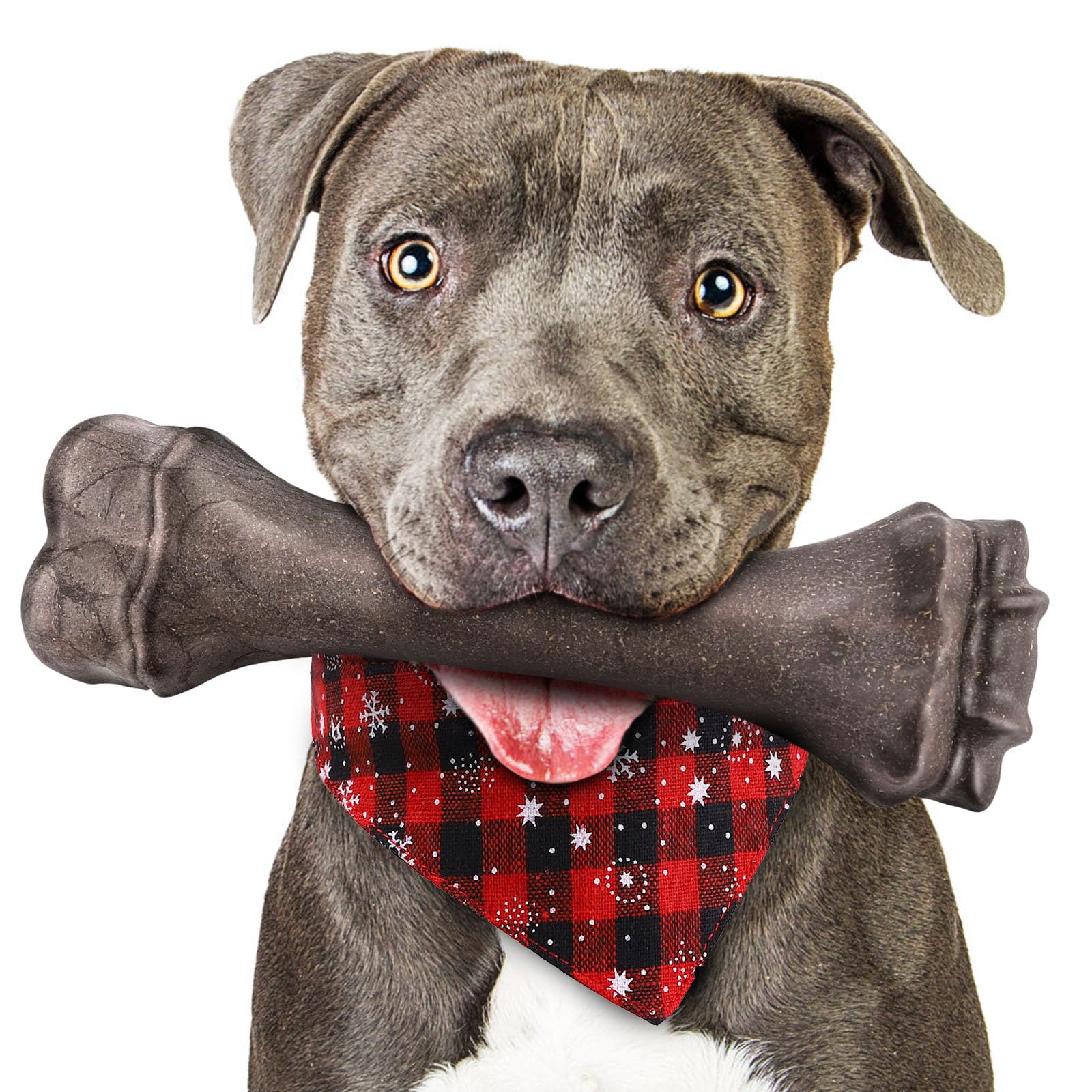 Dog Toys For Aggressive Chewers, Indestructible Bones Toy For Aggressive Chewers, Tough Puppy Chew Toy For Heavy Duty Dogs, Big 