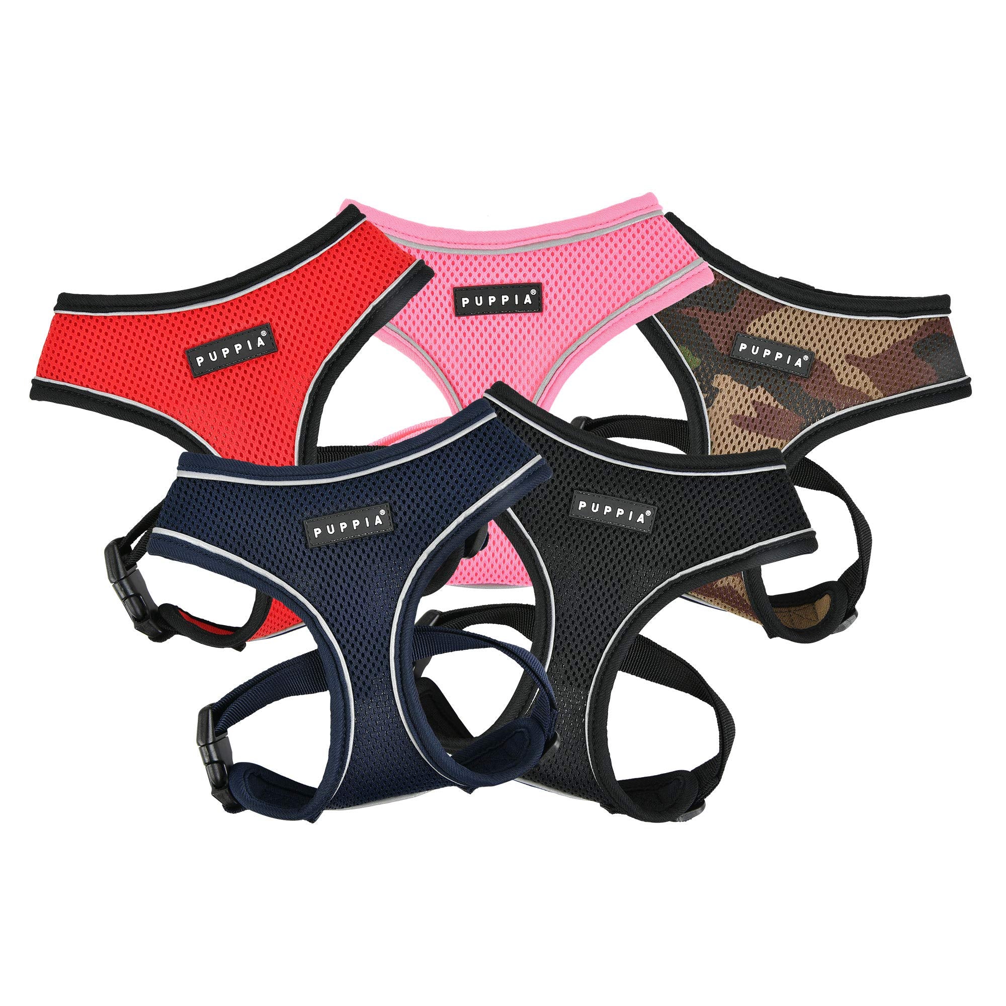Puppia Soft Harness Pro - Black - XL