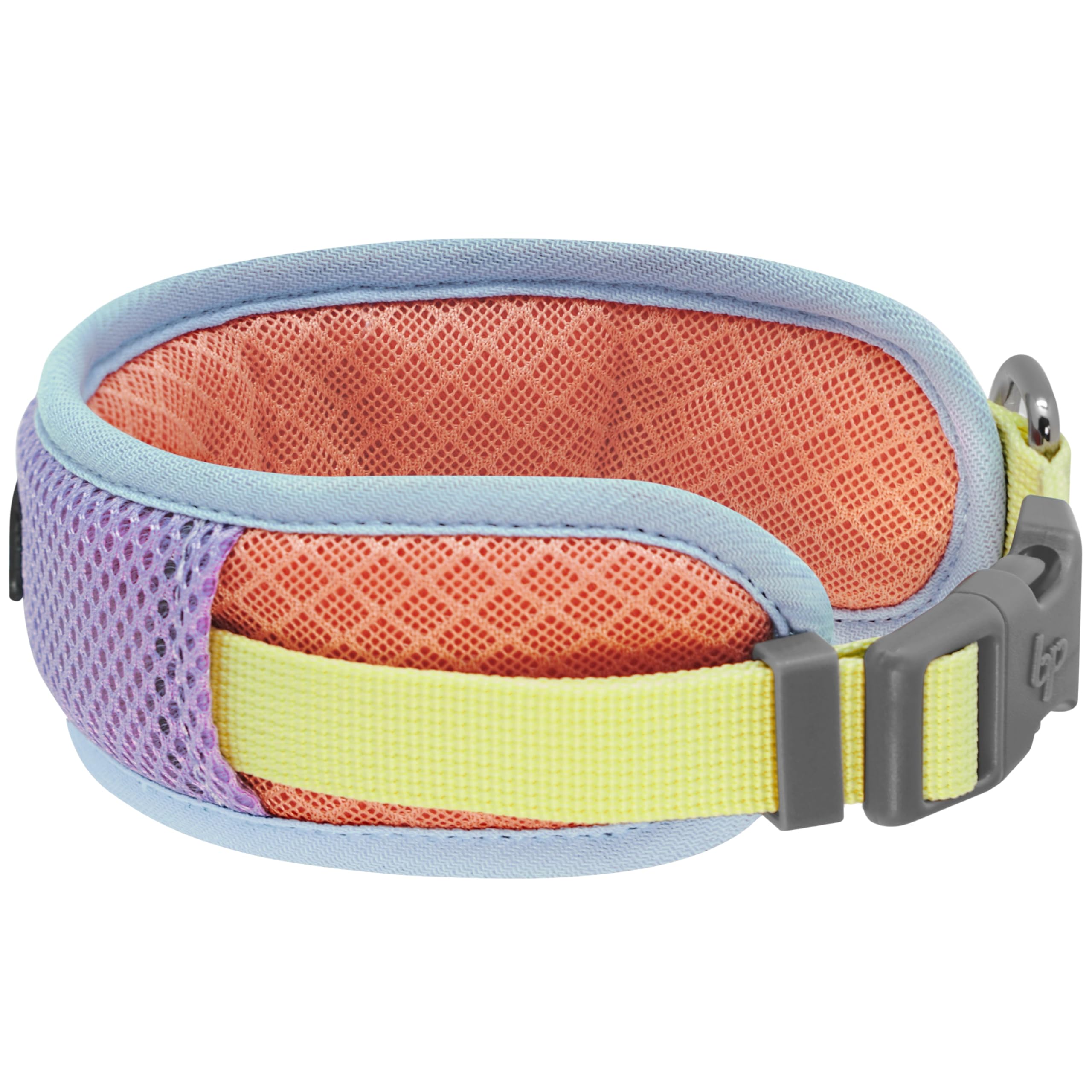 Blueberry Pet Large Dog Collar, Coral & Lilac Girl Dog Collar, Medium Pink Dog Collar For Female Dogs, Award-Winning, Eco-Friend