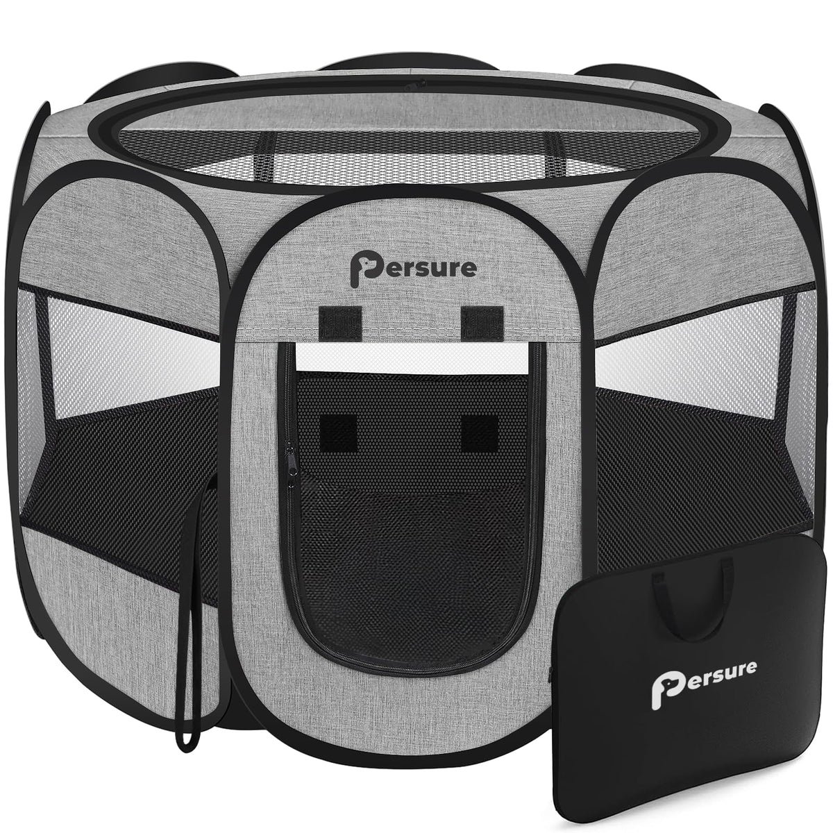 Dog Cat Playpen Indoor Outdoor For Puppy Pet Dog Cat Recovery After Surgery, Dog Tent Crates Cage Indoor/Outdoor, Portable Pop U