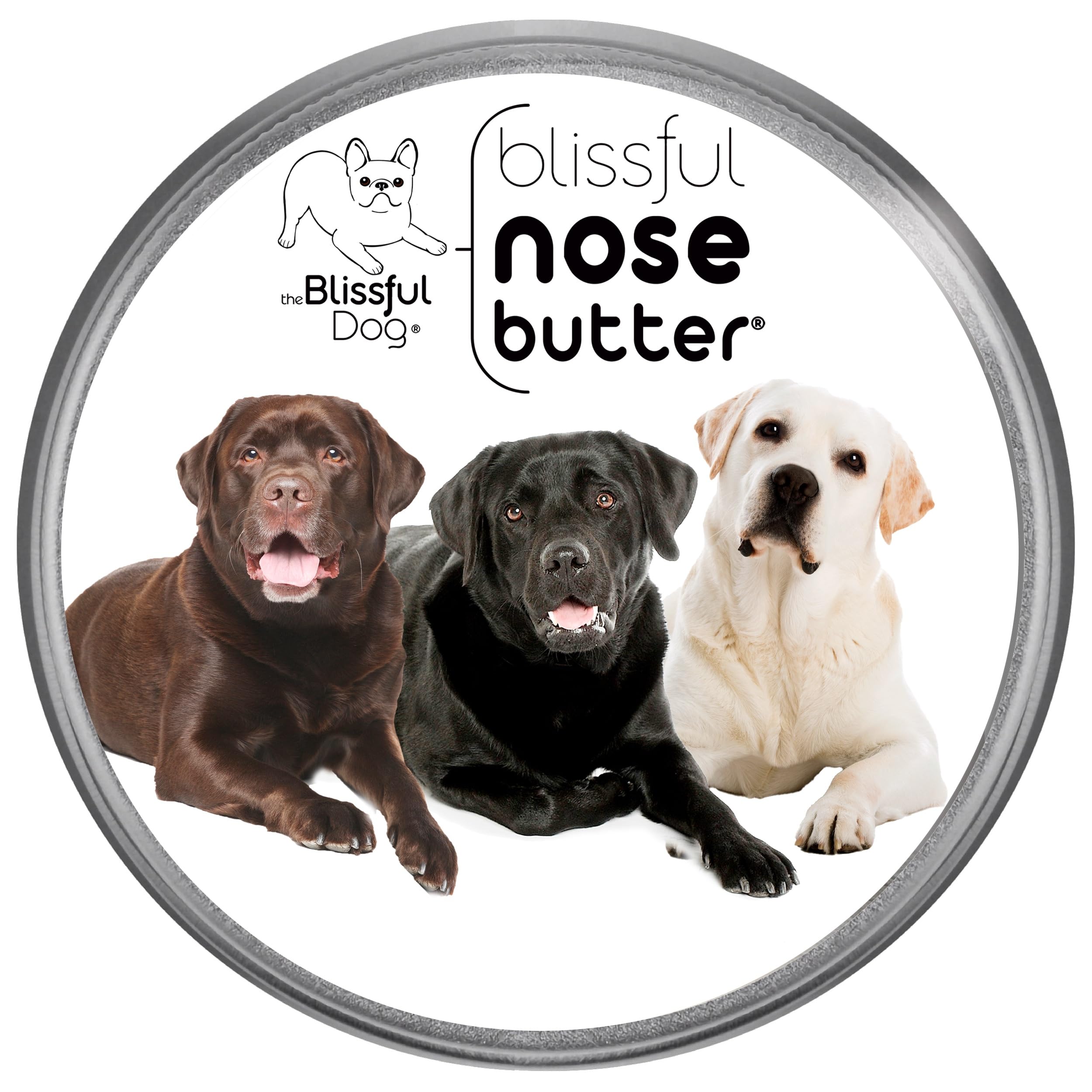 The Blissful Dog Labrador Retriever Unscented Nose Butter, 4-Ounce