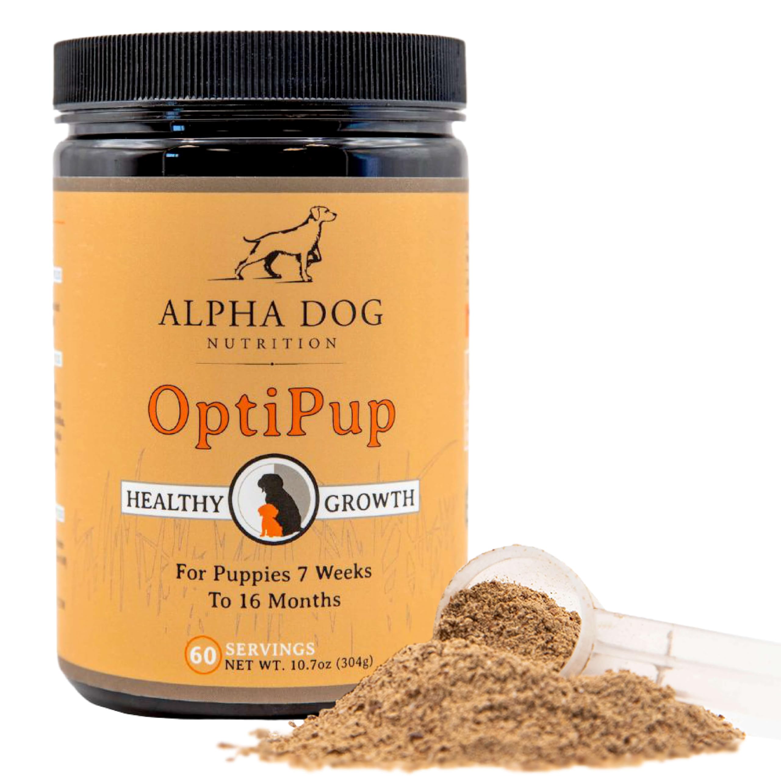 Alpha Dog Nutrition OptiPup All-in-1 Puppy Multivitamin Contains 31 Superfoods Including Probiotics and Prebiotics for Digestive
