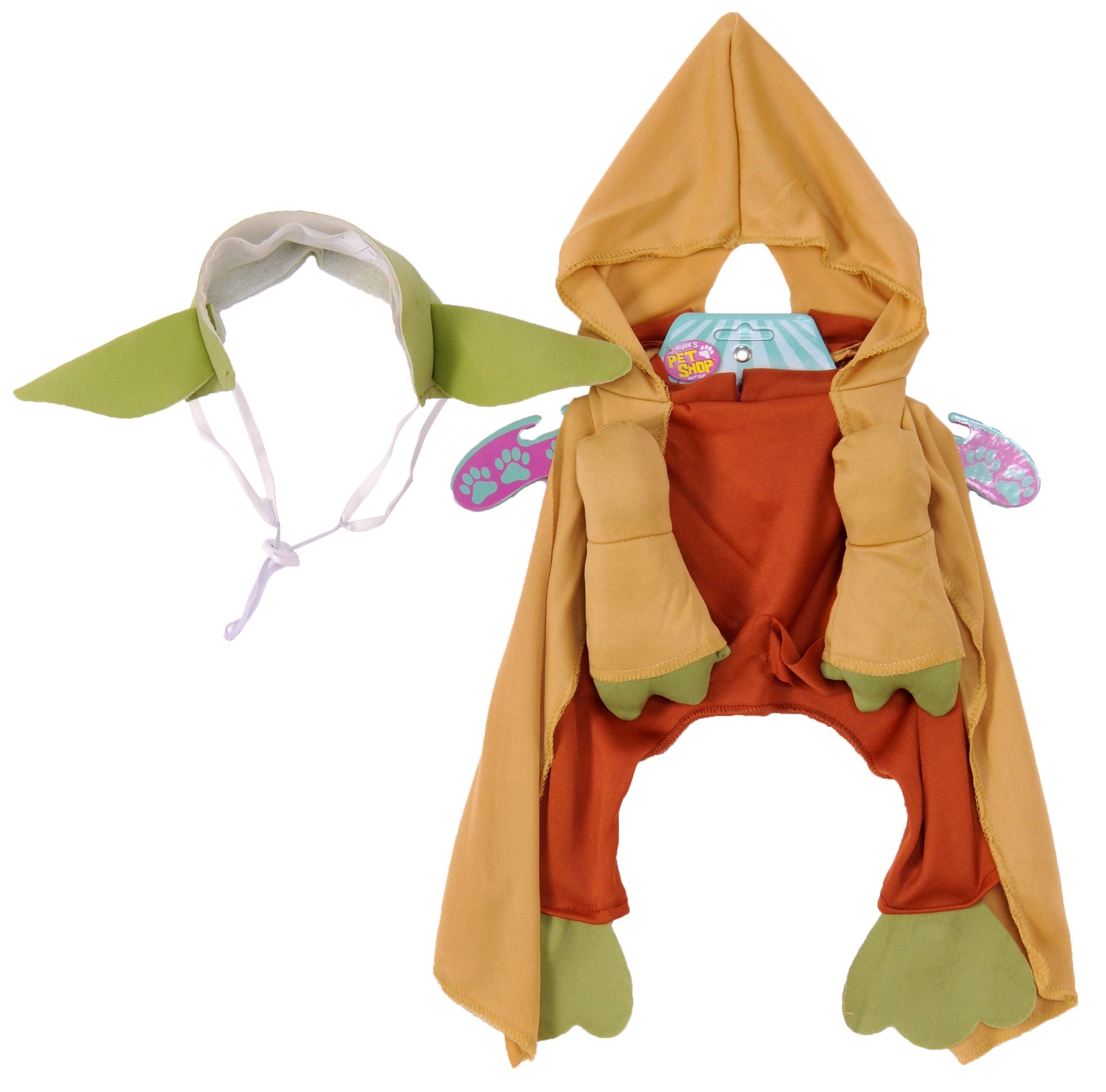 Rubie'S Star Wars Collection Pet Costume, Yoda With Plush Arms, X-Large