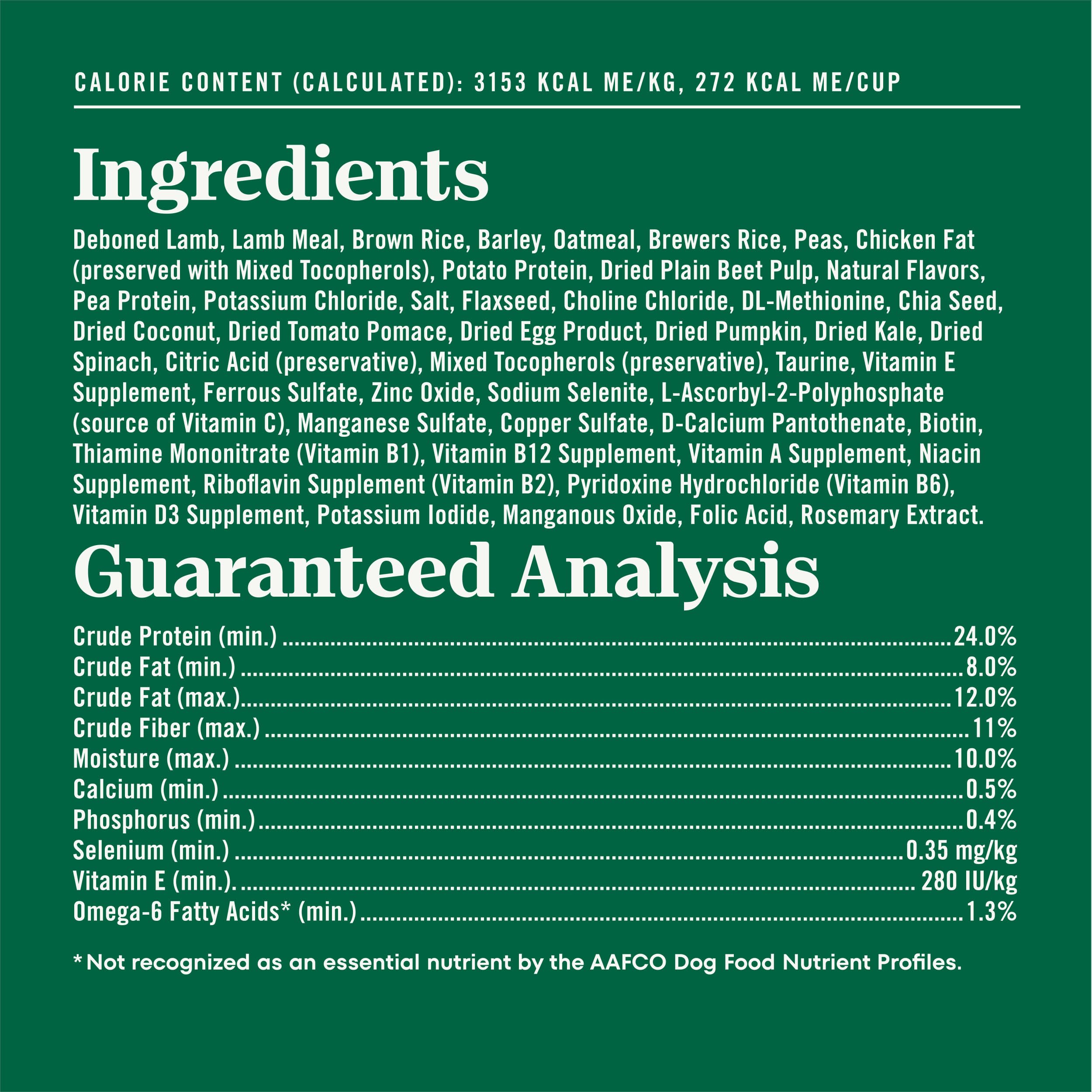 Nutro Natural Choice Adult Healthy Weight Dry Dog Food, Lamb and Brown Rice Recipe, 30 lbs.
