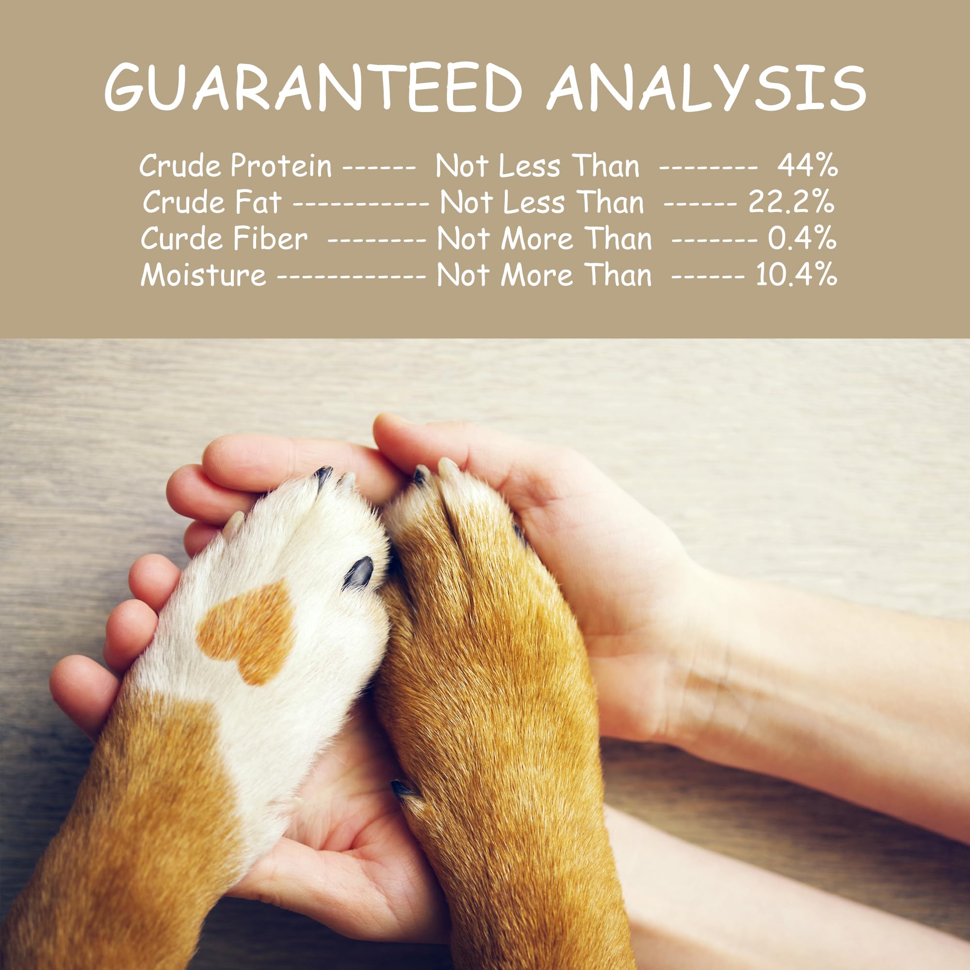 American Paws Dehydrated Chicken Feet Dog Treats, Only One Ingredient, No Additives, Made and Sourced in USA (3LB)