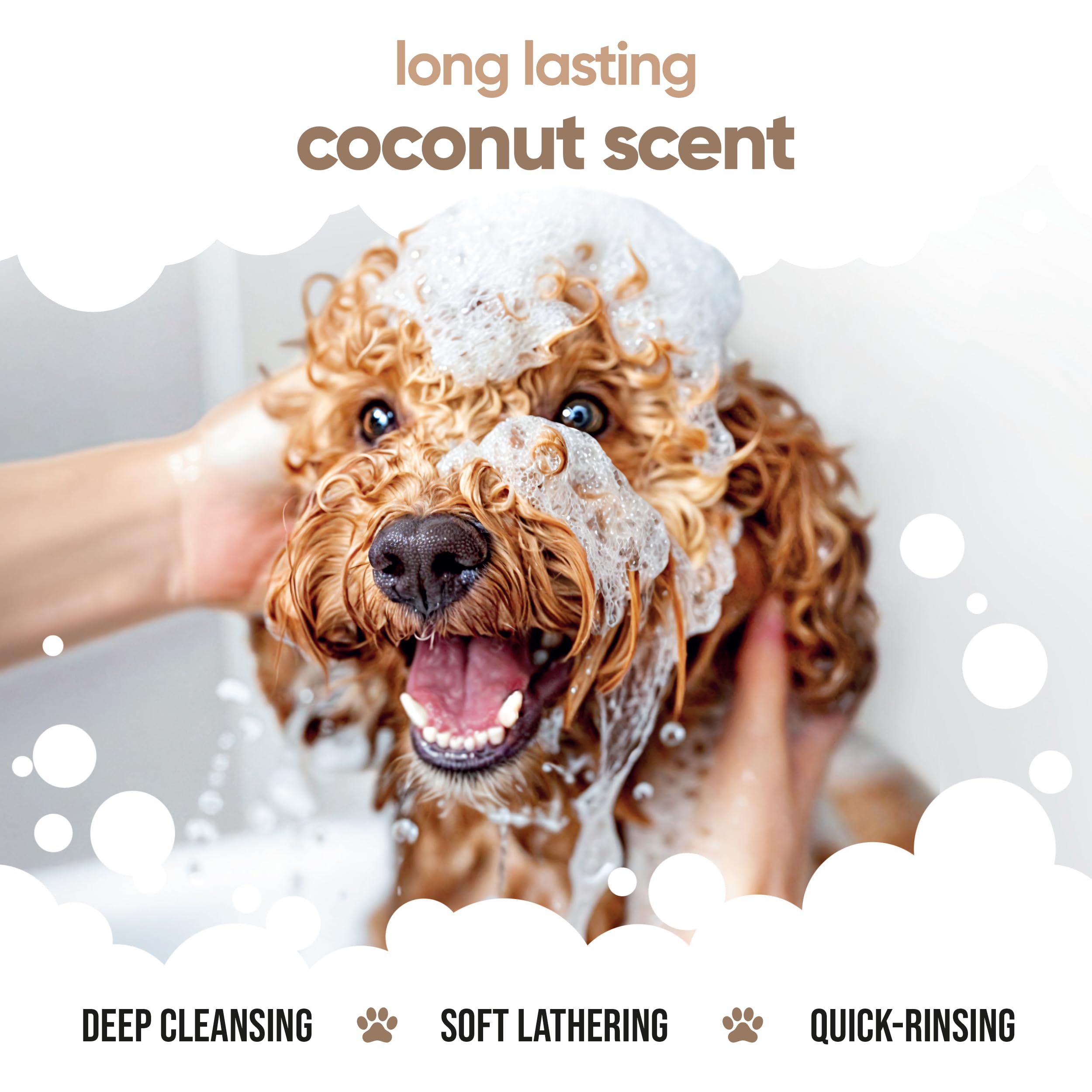 2In1 Dog Shampoo & Conditioner By Buddycare | Coconut Scented | With Aloe Vera And Pro Vitamin B5 (169.07Oz)