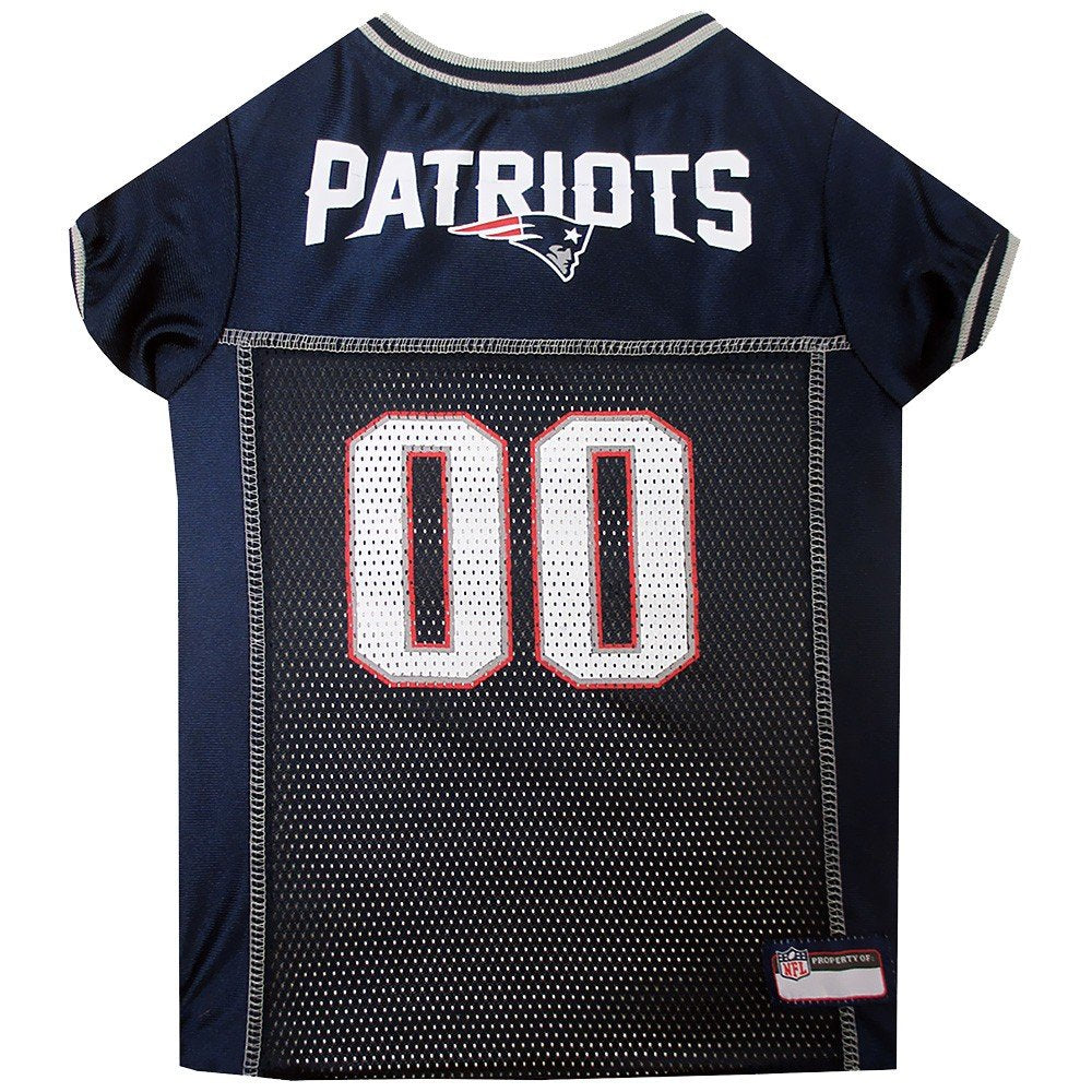 Nfl New England Patriots Dog Jersey, Size: Medium. Best Football Jersey Costume For Dogs & Cats. Licensed Jersey Shirt