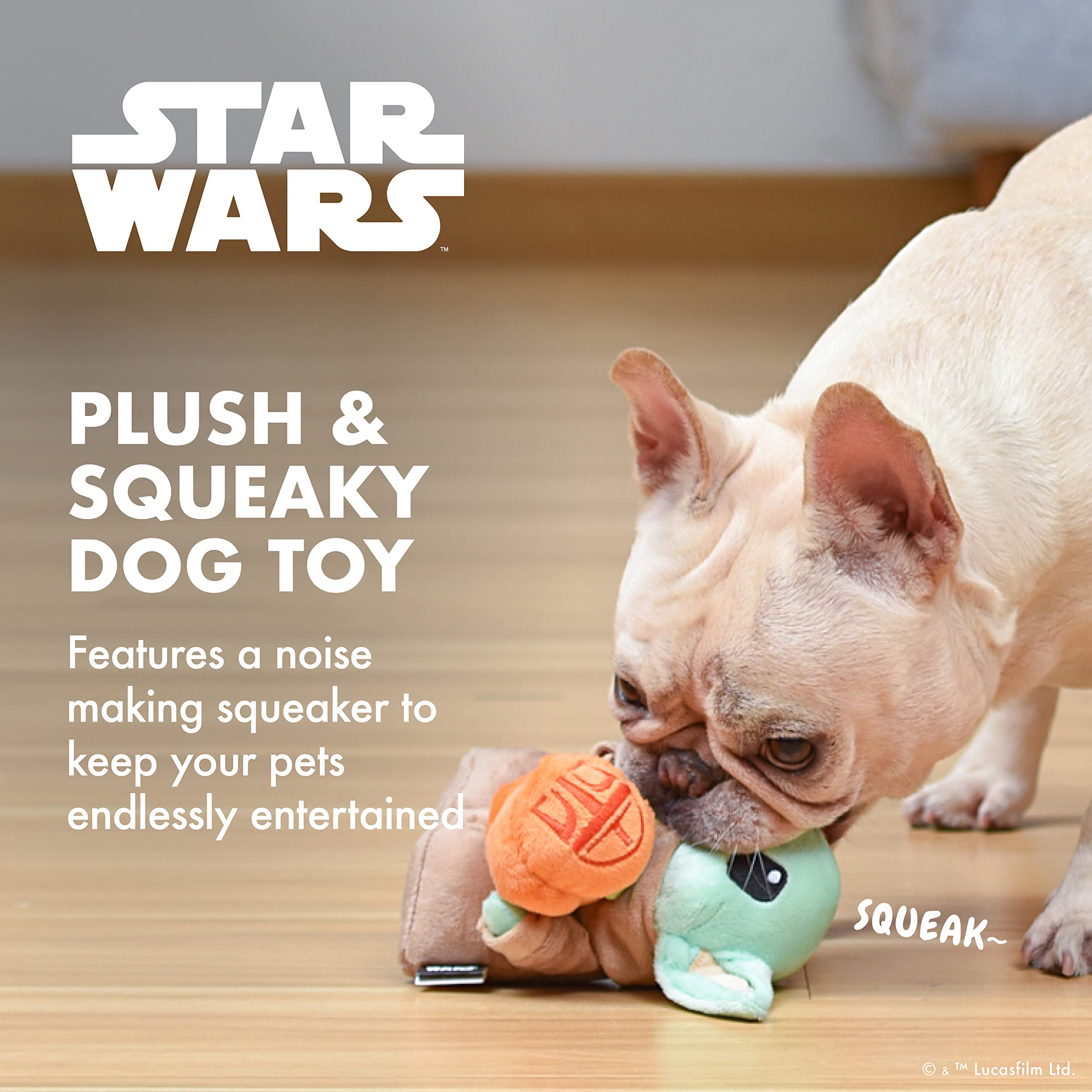 Star Wars For Pets Star Wars Halloween Grogu Pumpkin 6    Squeaky Plush Pet Toy Squeaky Toy | Star Wars Dog Toys, The Child | St