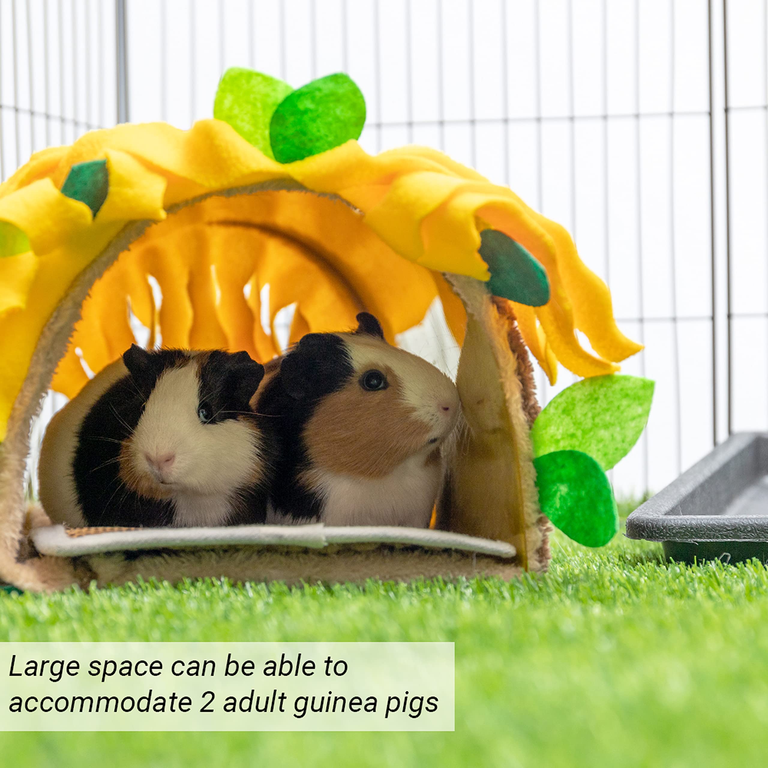 Guinea Pig Tunnel House - Small Animal Hideout Tube Cage House For Hamster Rat Mice Parrot Chinchilla Hedgehog Flying Squirrel -
