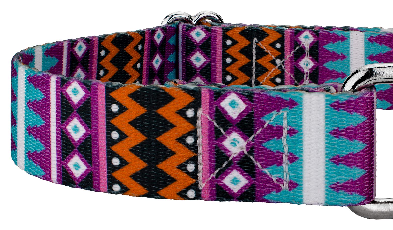 Country Brook Petz - Santa Fe Martingale Dog Collar - Country And Western Collection Featuring Rustic Designs (1 Inch, Large)