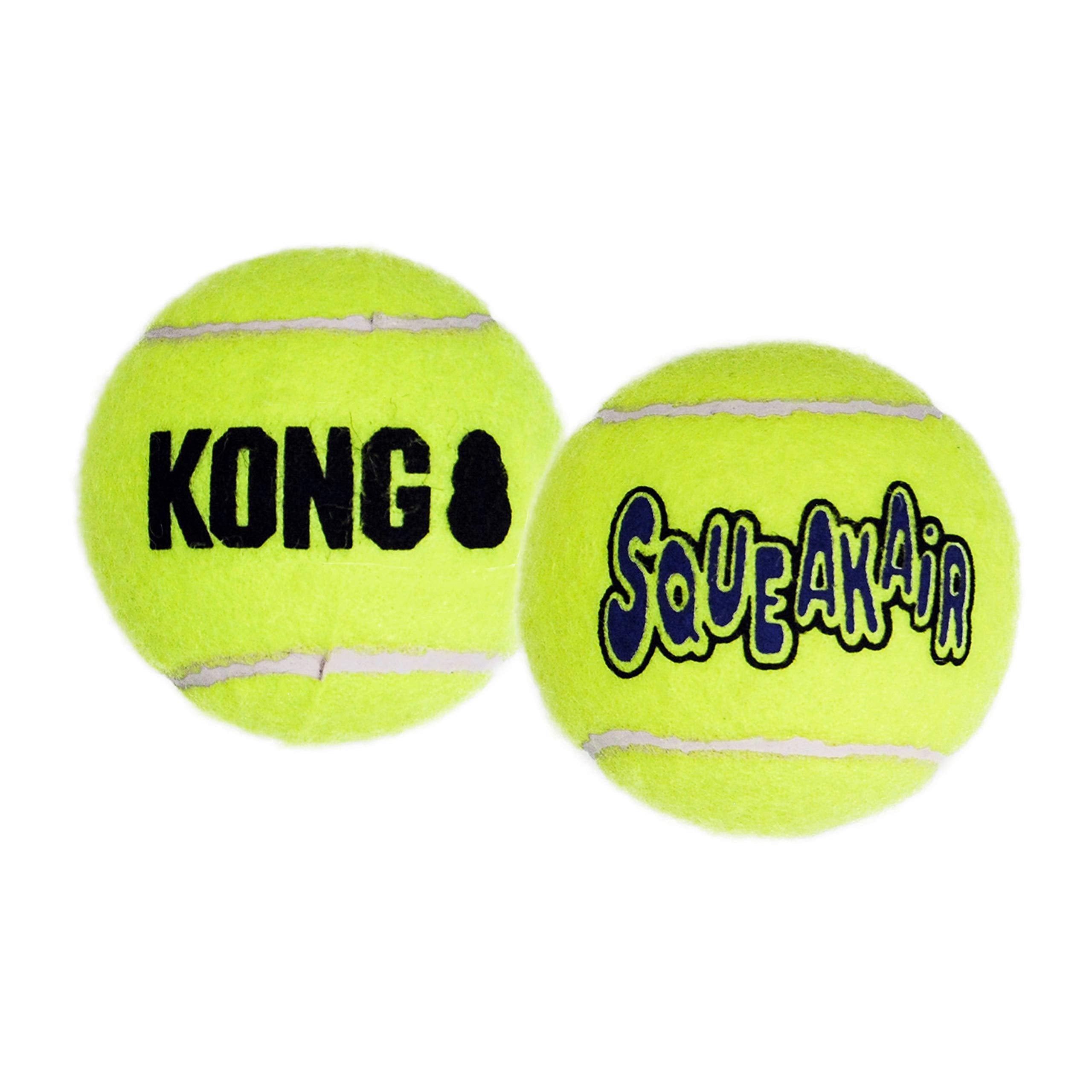 Kong Squeakair Dog Toy Tennis Ball - X-Small, Pack Of 3