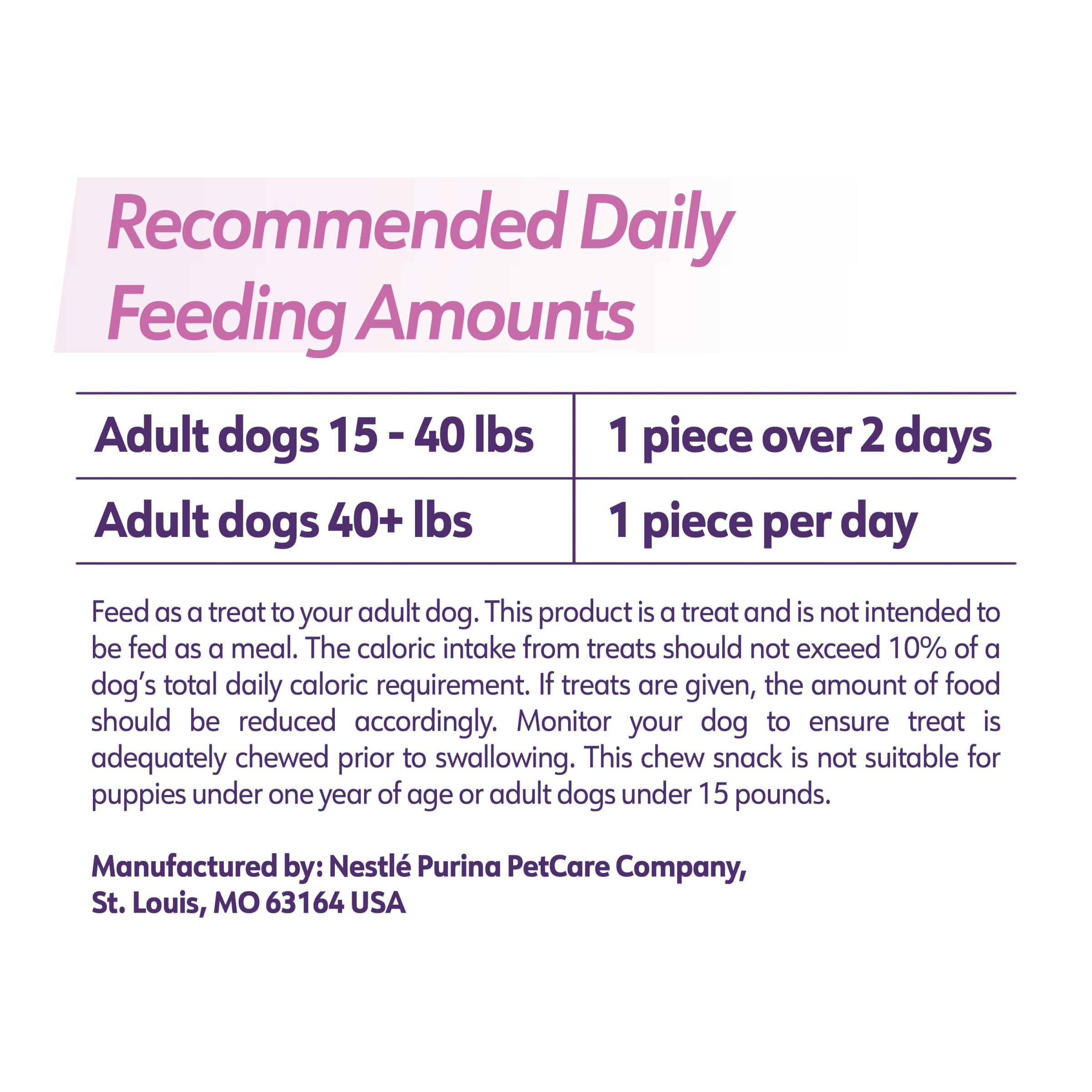 Dentalife Plus Digestive Support Dog Treats for Large Dogs 40 lbs. and up, Cleans Teeth, Freshens Breath, & Supports Healthy Gut