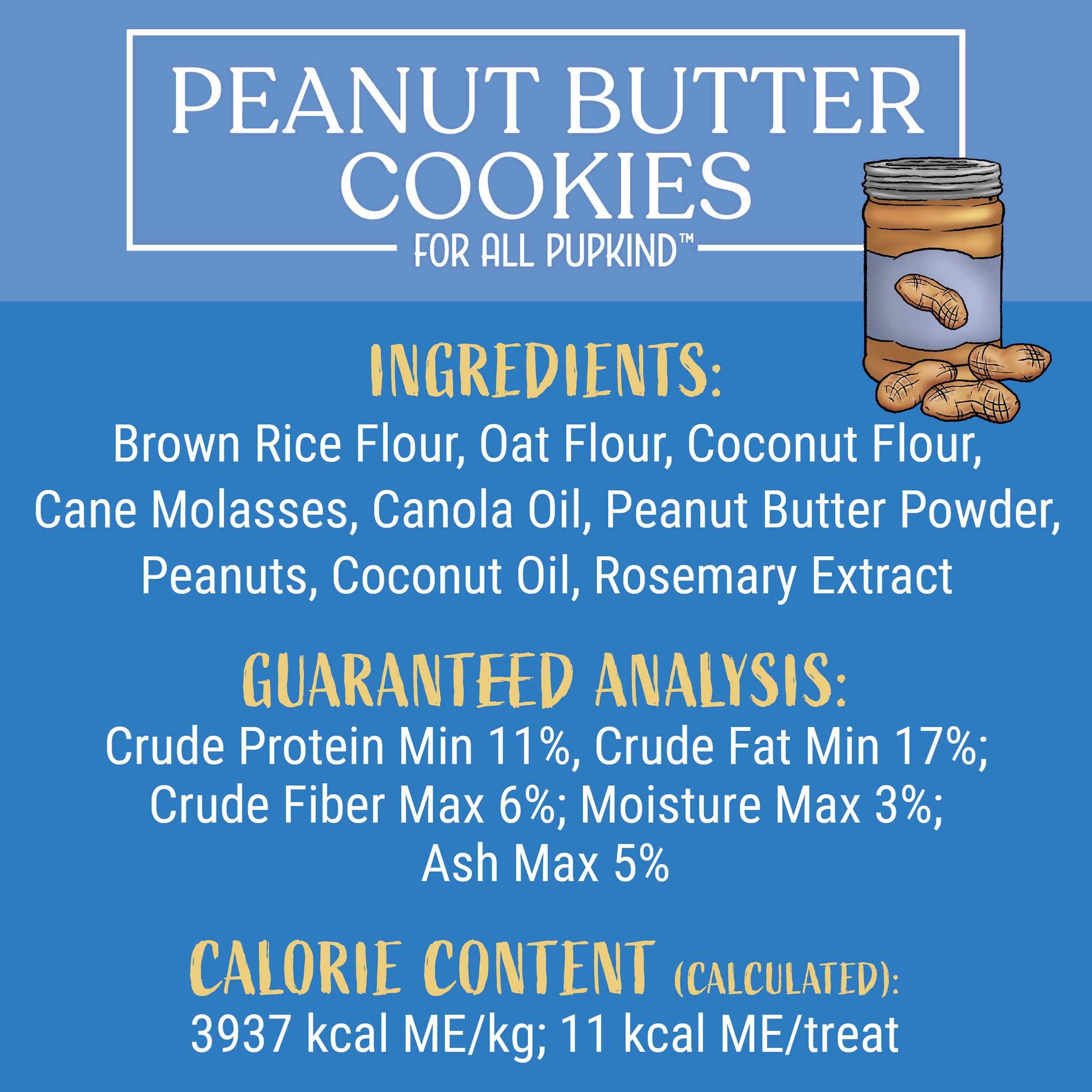 Himalayan Dog Cookies Peanut Butter 14Oz