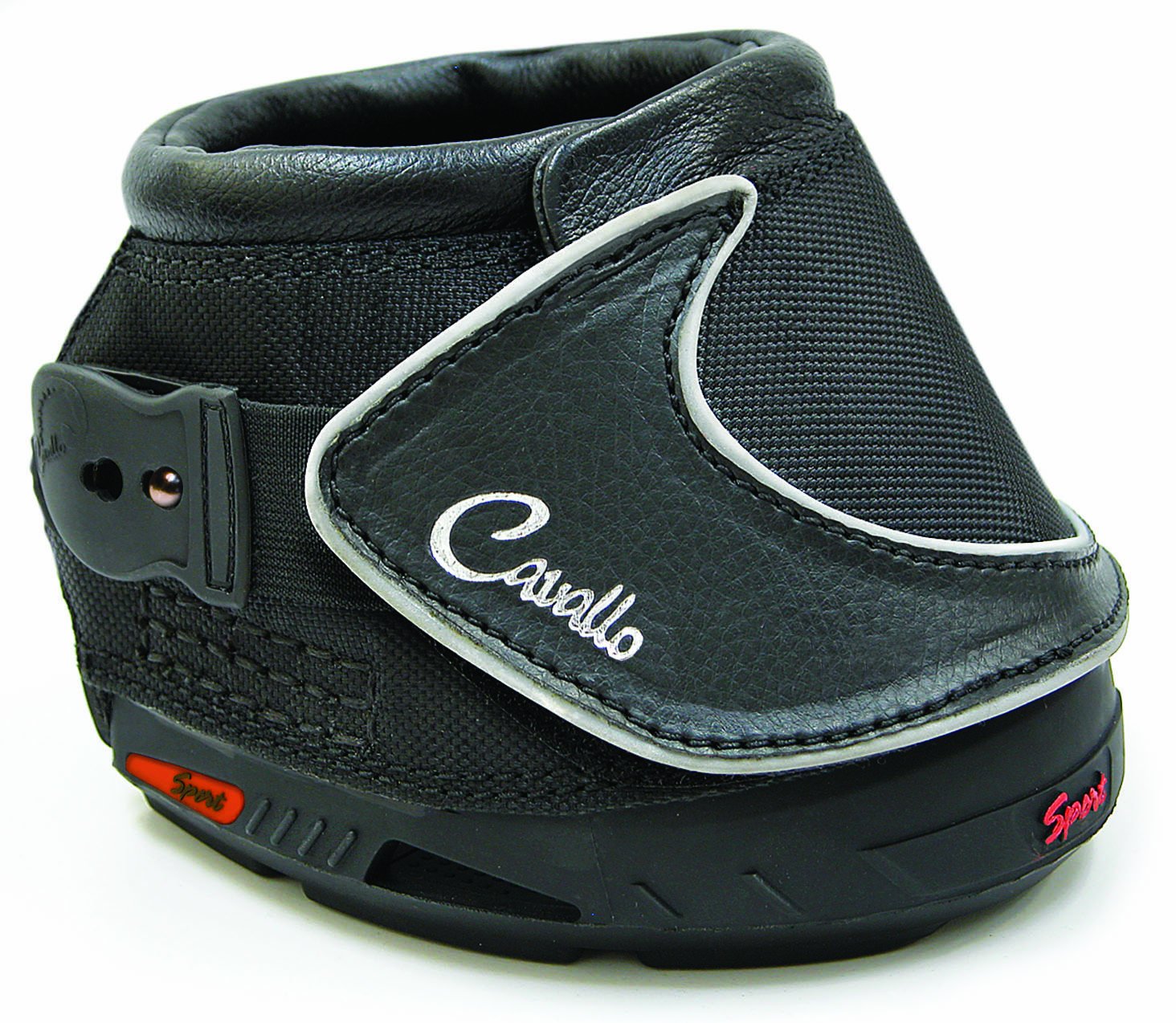 Cavallo Sport Slim Sole Hoof Boots Size 3 Black