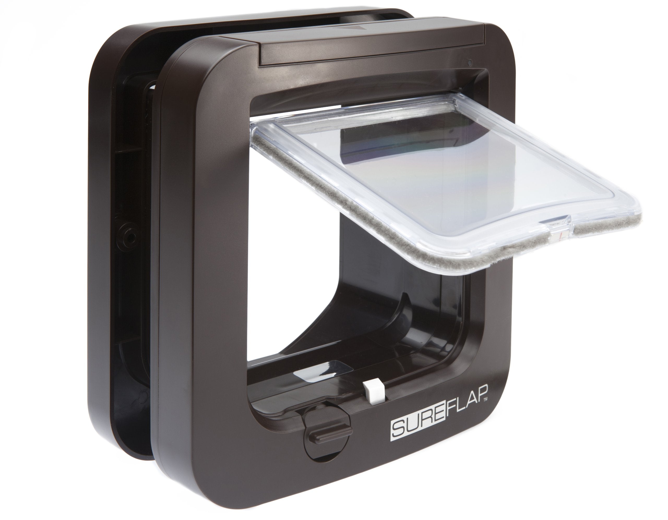 SureFlap Microchip Cat Flap - One Size, Brown, Model SUR001BR