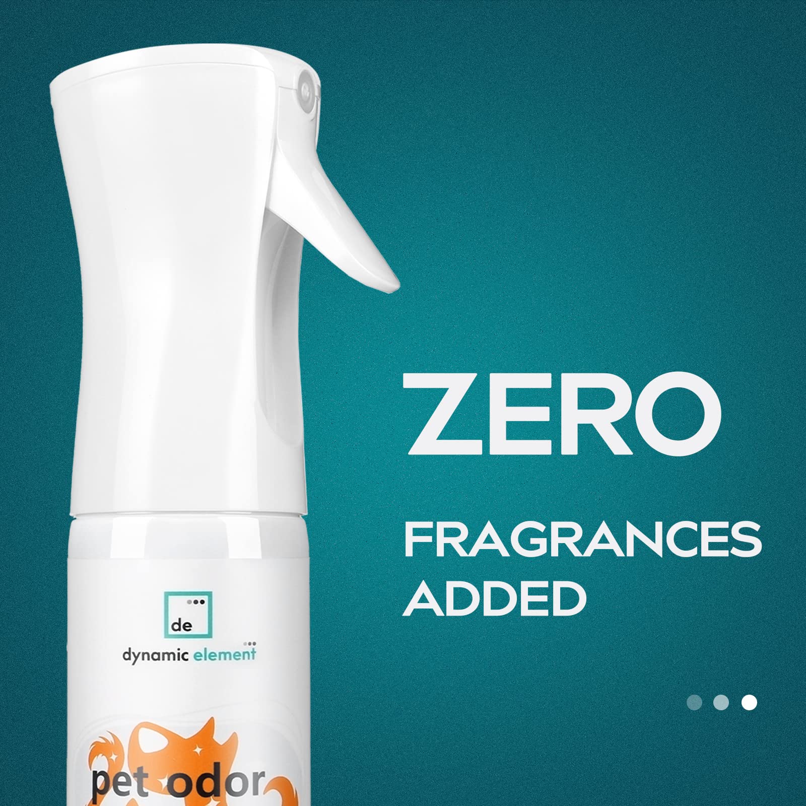 Dynamic Element Unscented Pet Odor Eliminator Spray - Mineral-Based Spray To Tackle Cat Urine, Litter Box, And Bedding Odors - 9