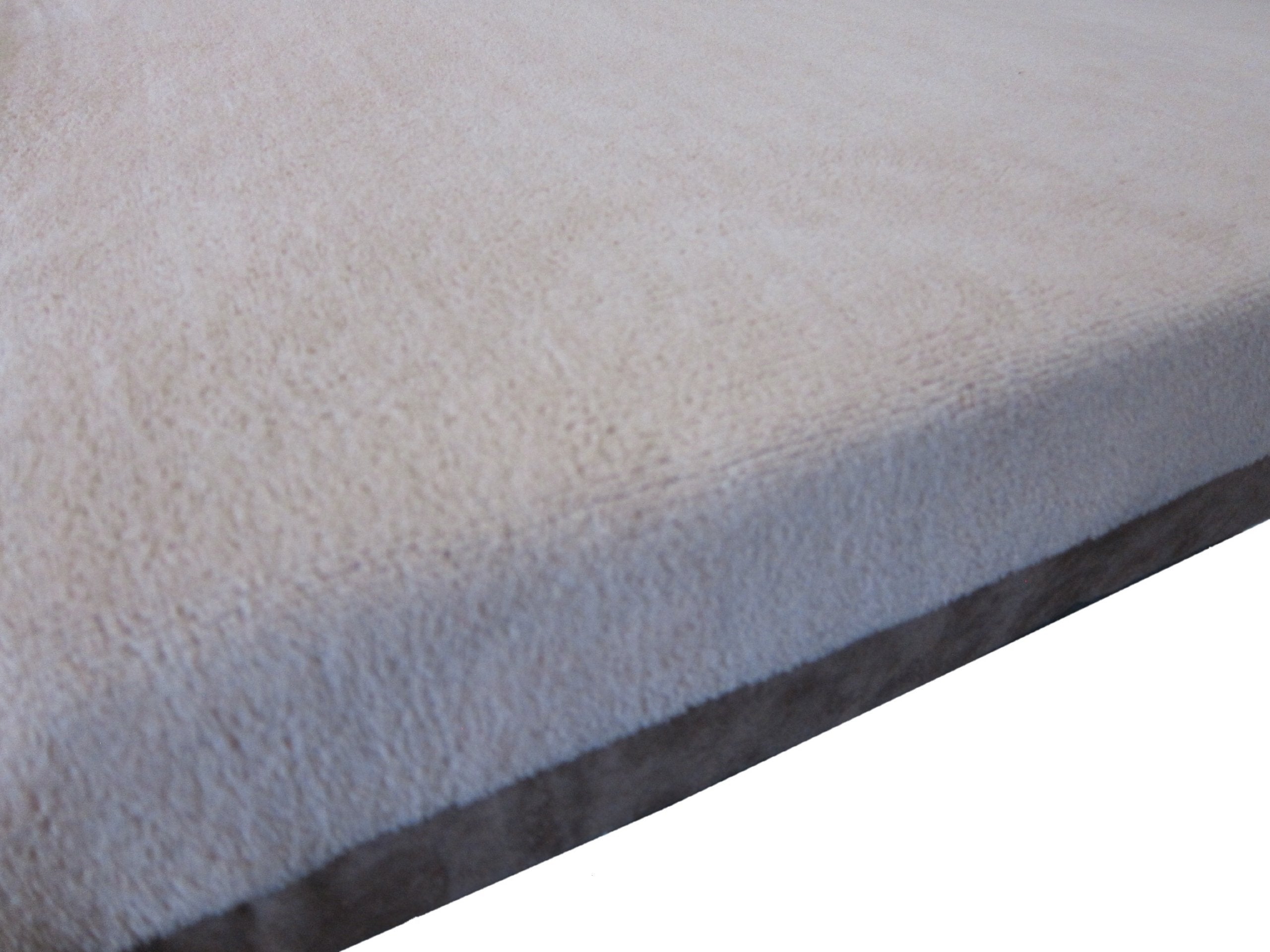 Ehomegoods 54X47 X4 Beige Color Jumbo Orthopedic Memory Foam Pet Bed Mattress Pad For Large Dog With 2 External Covers + Waterpr