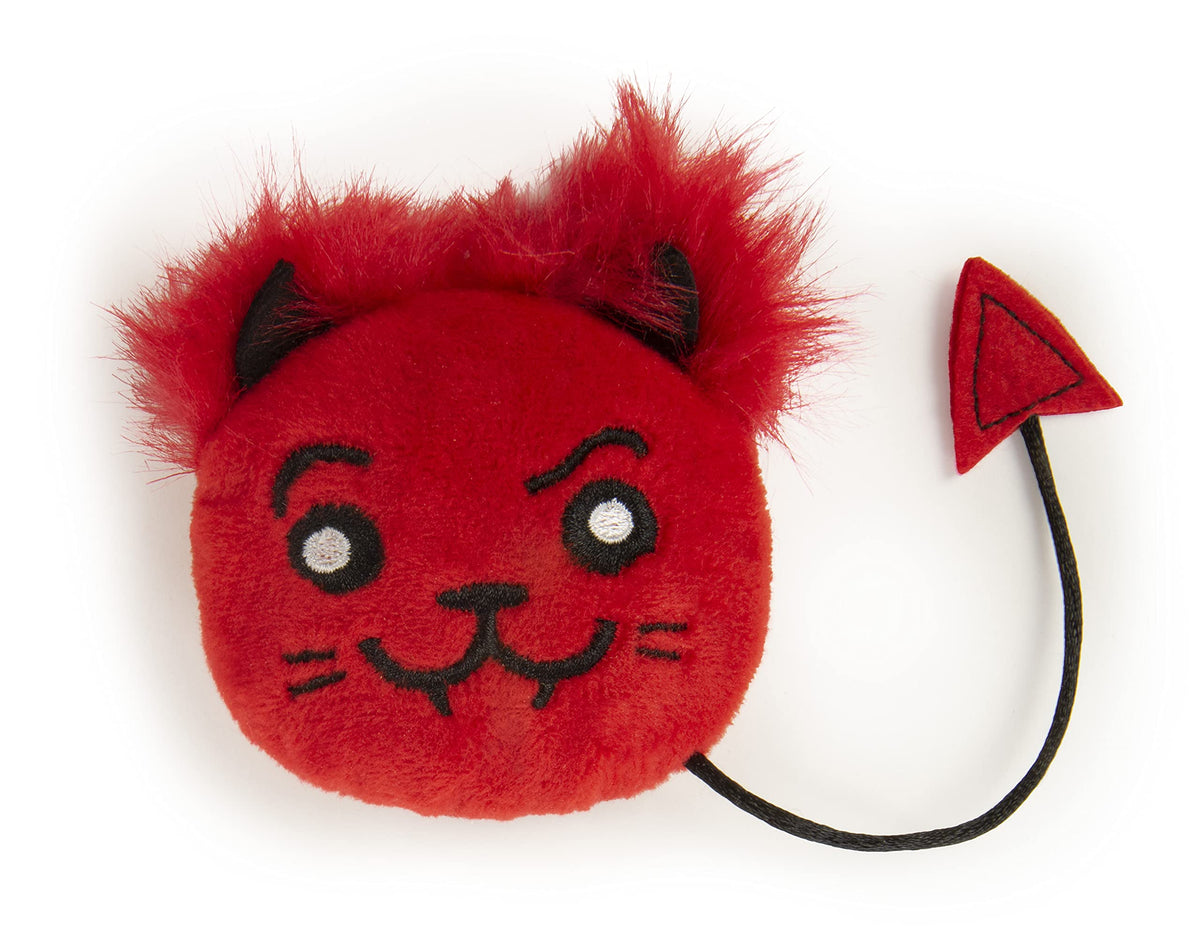 Petlinks Lil' Devil Plush Catnip Cat Toy - Red, One Size
