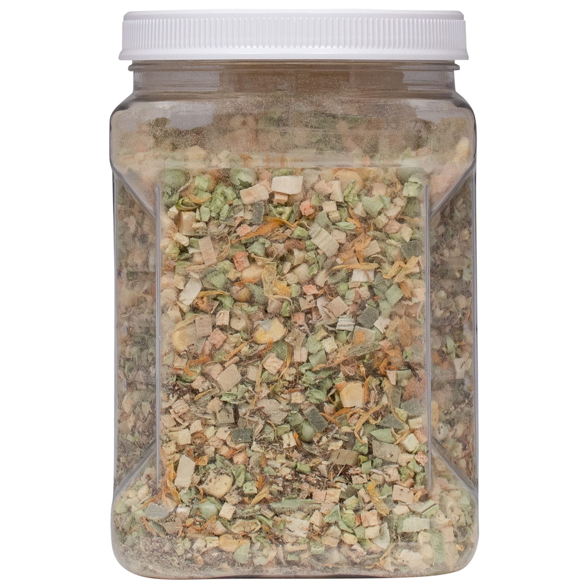 Healthy Herp Veggie Mix Instant Meal for Reptiles - Nutritious Bearded Dragon Accessories, Bearded Dragon Food - Made in USA - Q