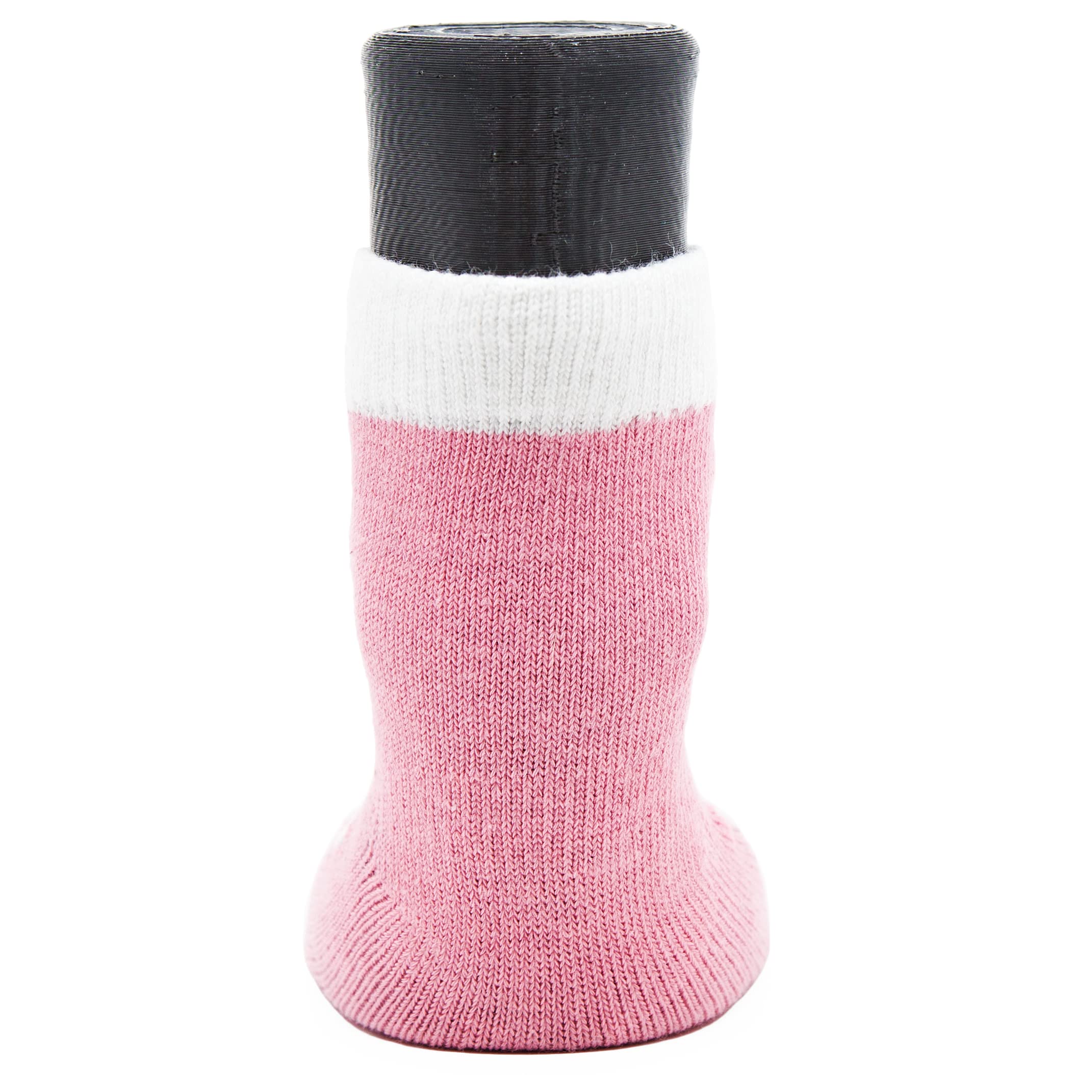 Woodrow Wear, Power Paws Advanced Dog Socks, Pink With A Bone, Xl, Fits 95-130 Pounds