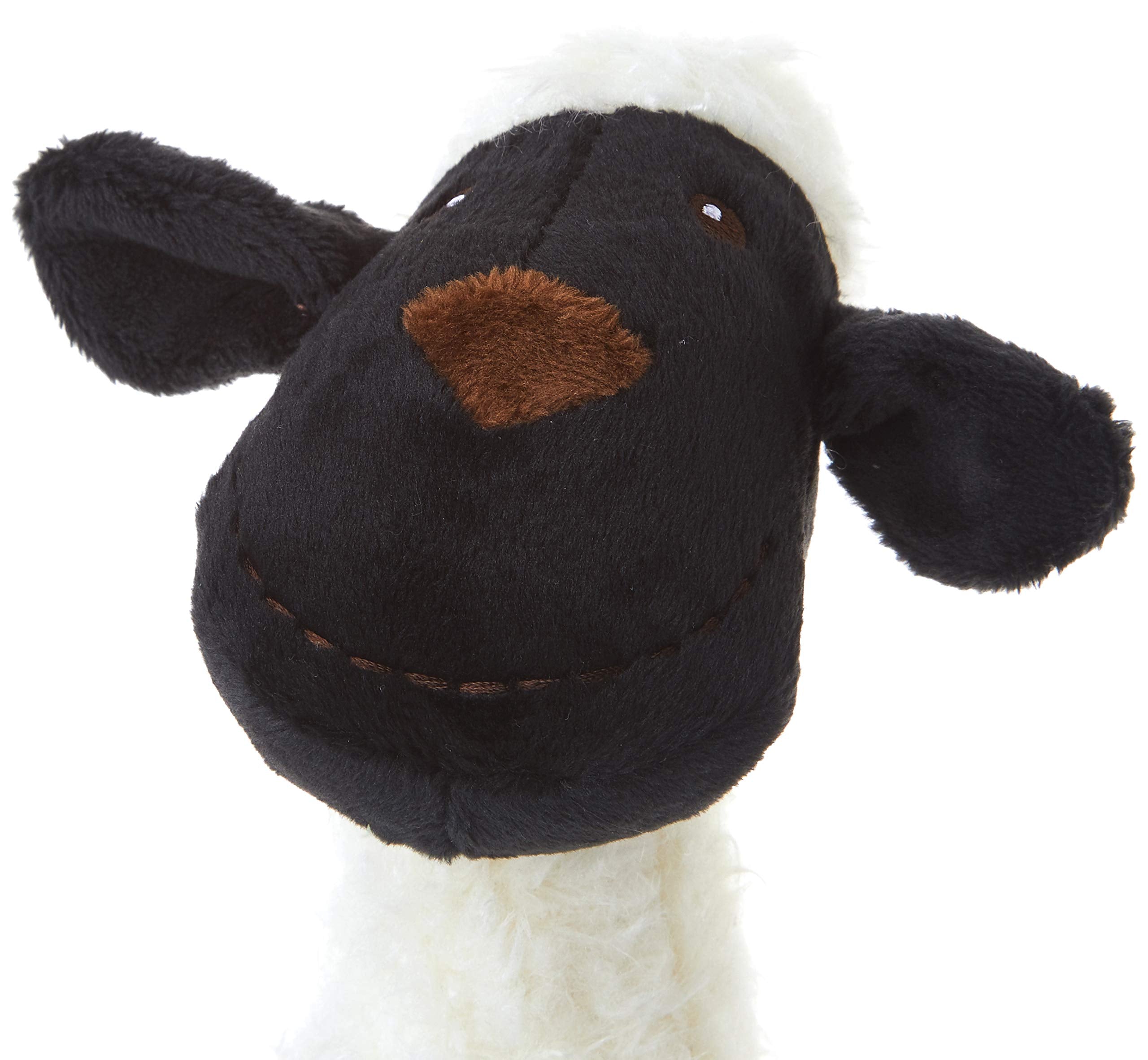 Outward Hound Scruffles Lamb Plush Squeaky Dog Toy, Small