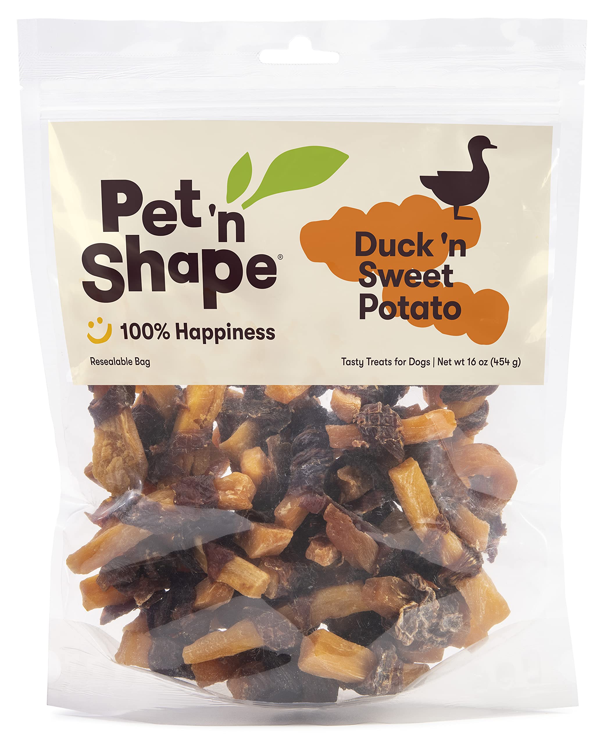 Pet n Shape Sweet Potato Chews Jerky Dog Treats - 16 Ounce