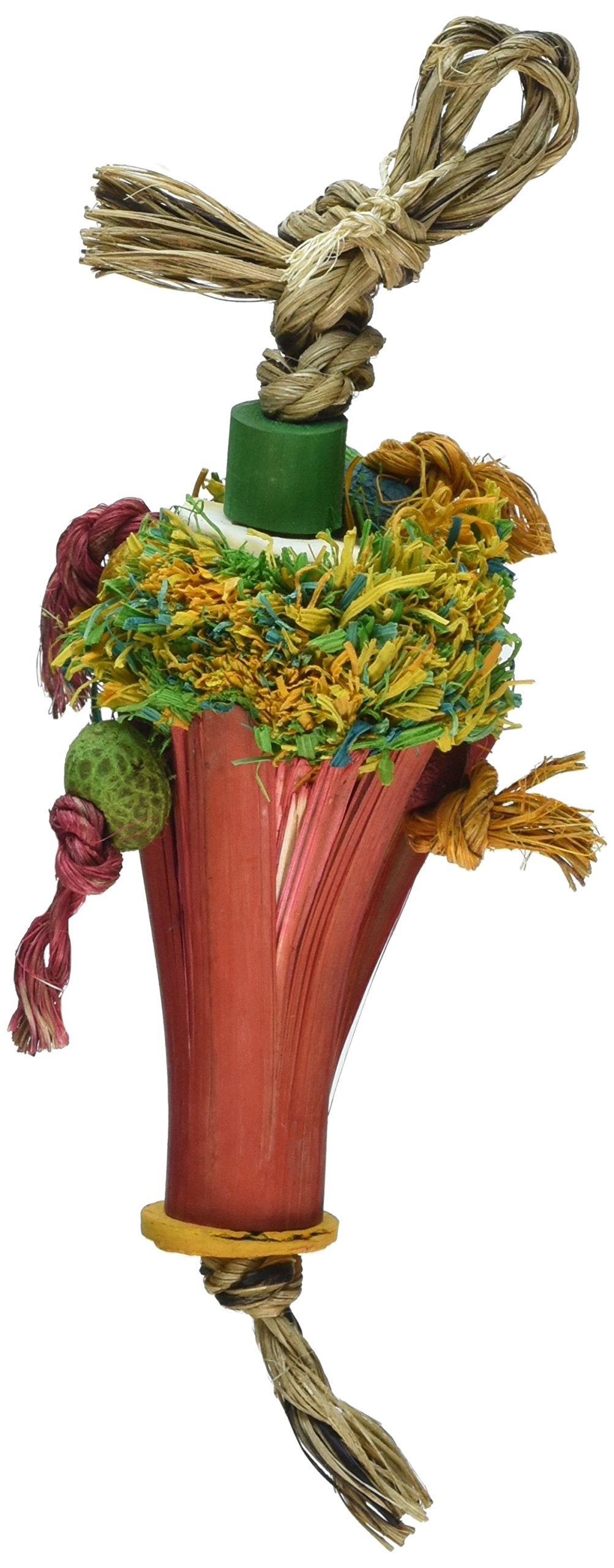 Planet Pleasures Snow Cone Bird Toy, Small