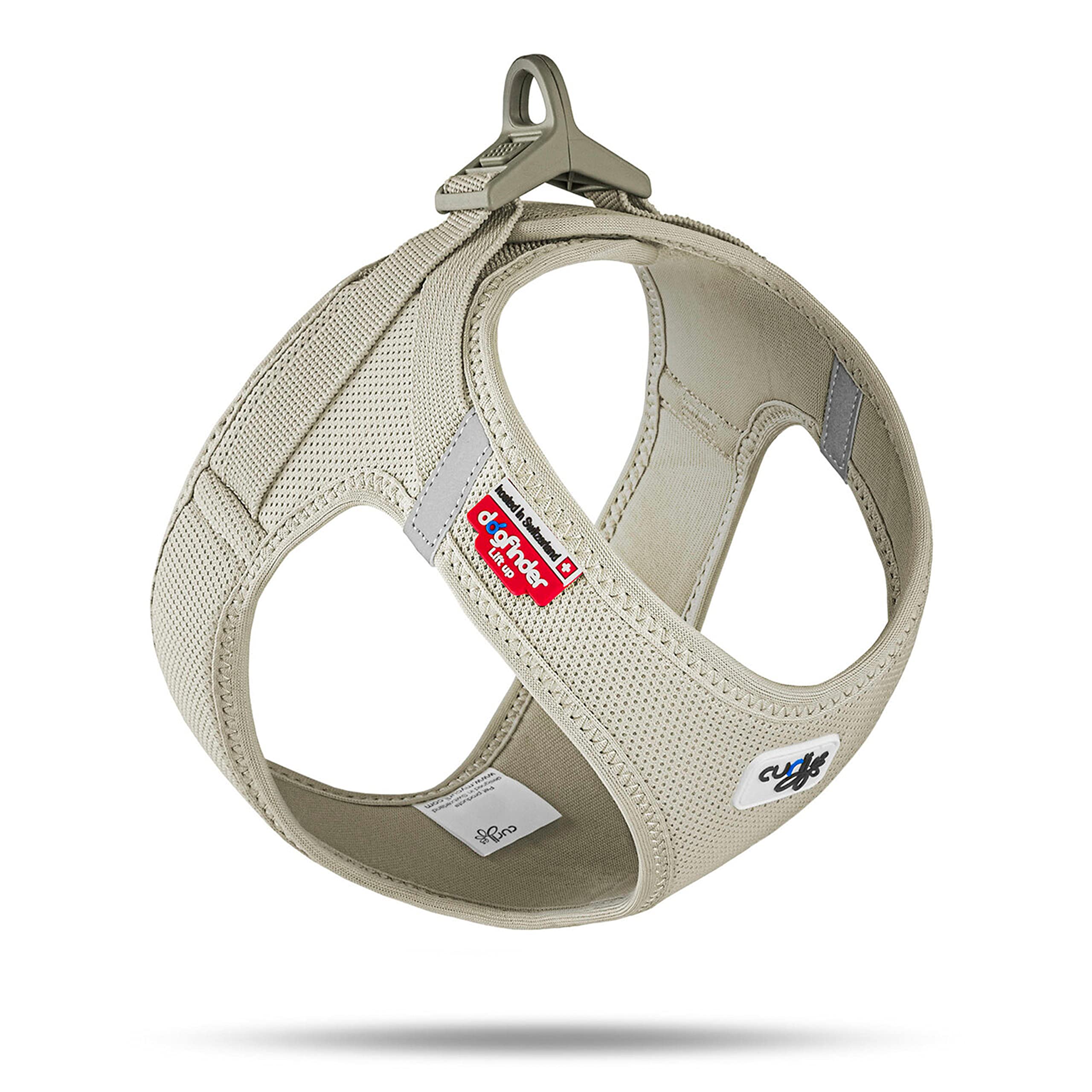 Vest Harness Curli Clasp Air-Mesh Light-Tan Xs